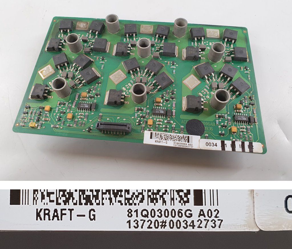 .PQ825 Inverter board ABB KRAFT-G 81Q03006G A02_2