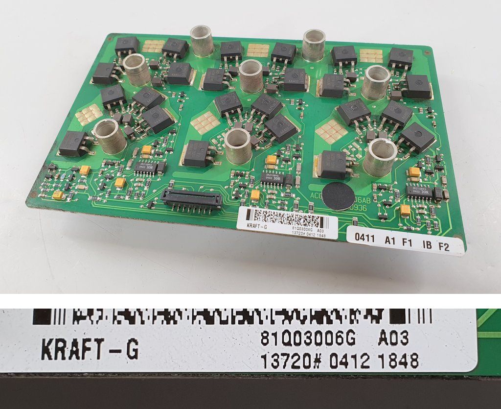 PQ827 Inverter board ABB KRAFT-G 81Q03006G A03_2