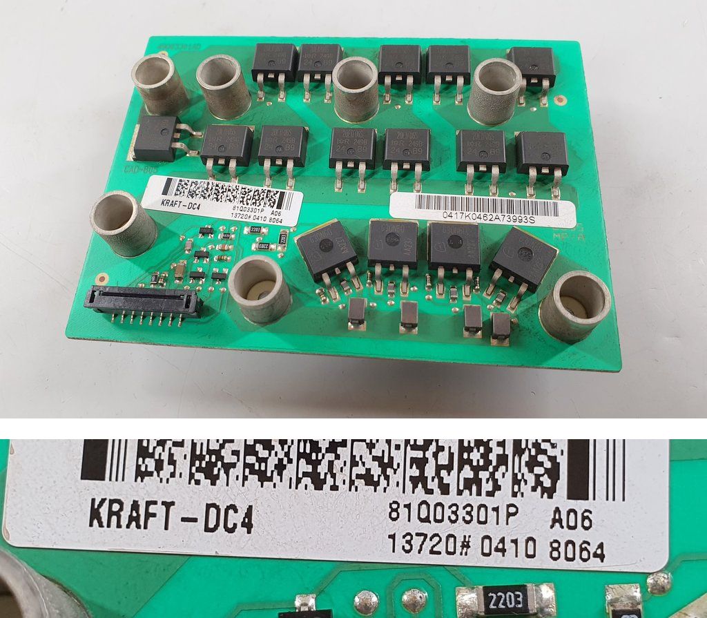 PQ830 Inverter board ABB KRAFT-DC4 81Q03301P A06_2