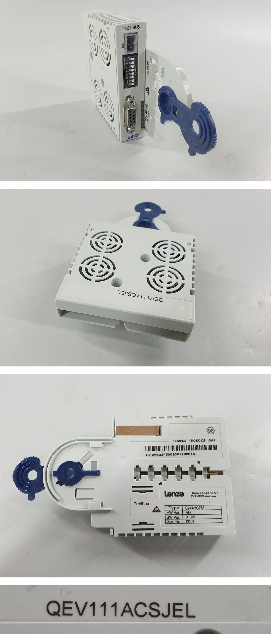 .PQ854 Profibus Module Lenze E94AYCPM QEV111ACSJEL_2