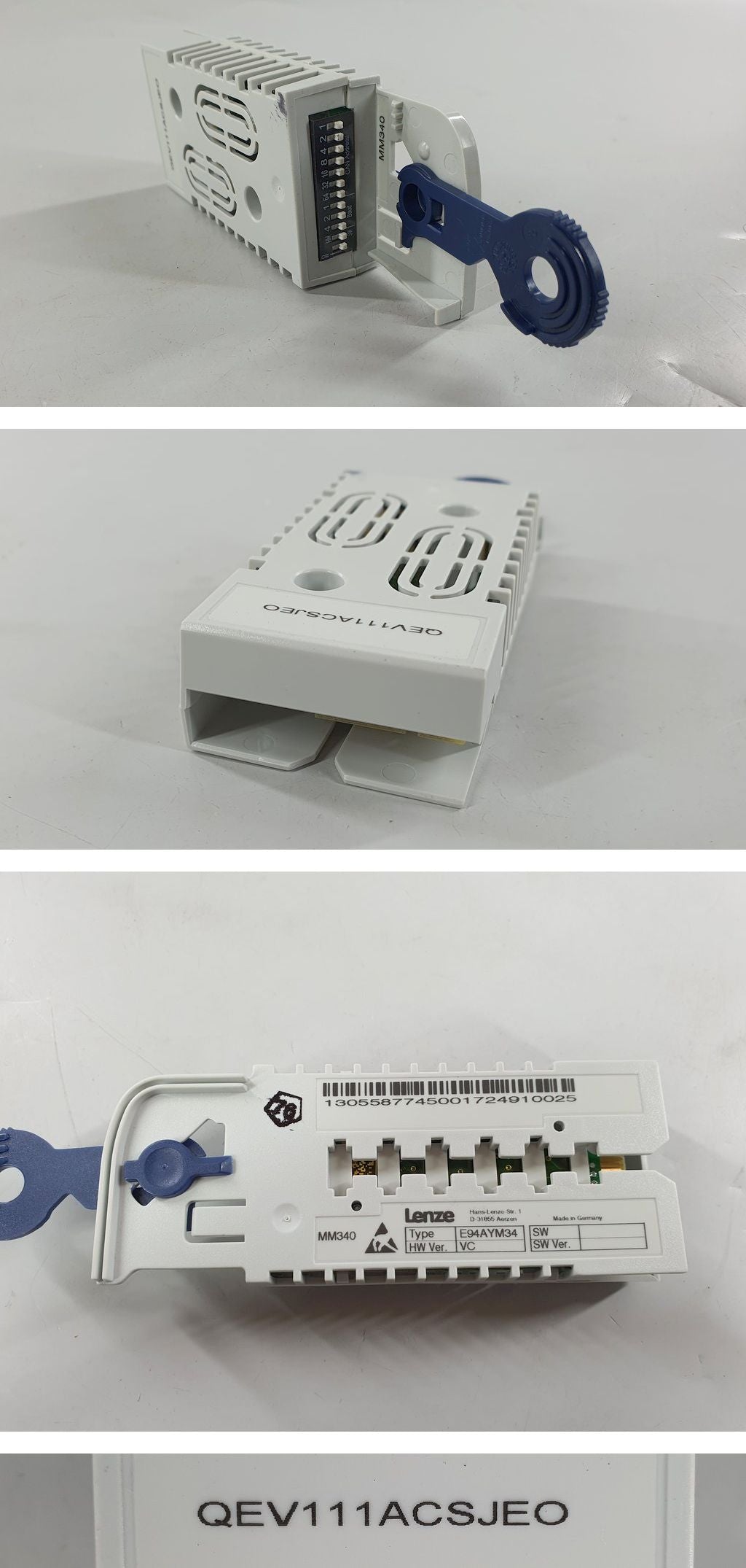 .PQ855 Memory Module Lenze E94AYM34 QEV111ACSJEO MM340_2