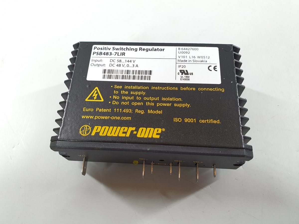 PQ884 Positiv Switching Regulator Power One PSB483-7LIR 48V DC