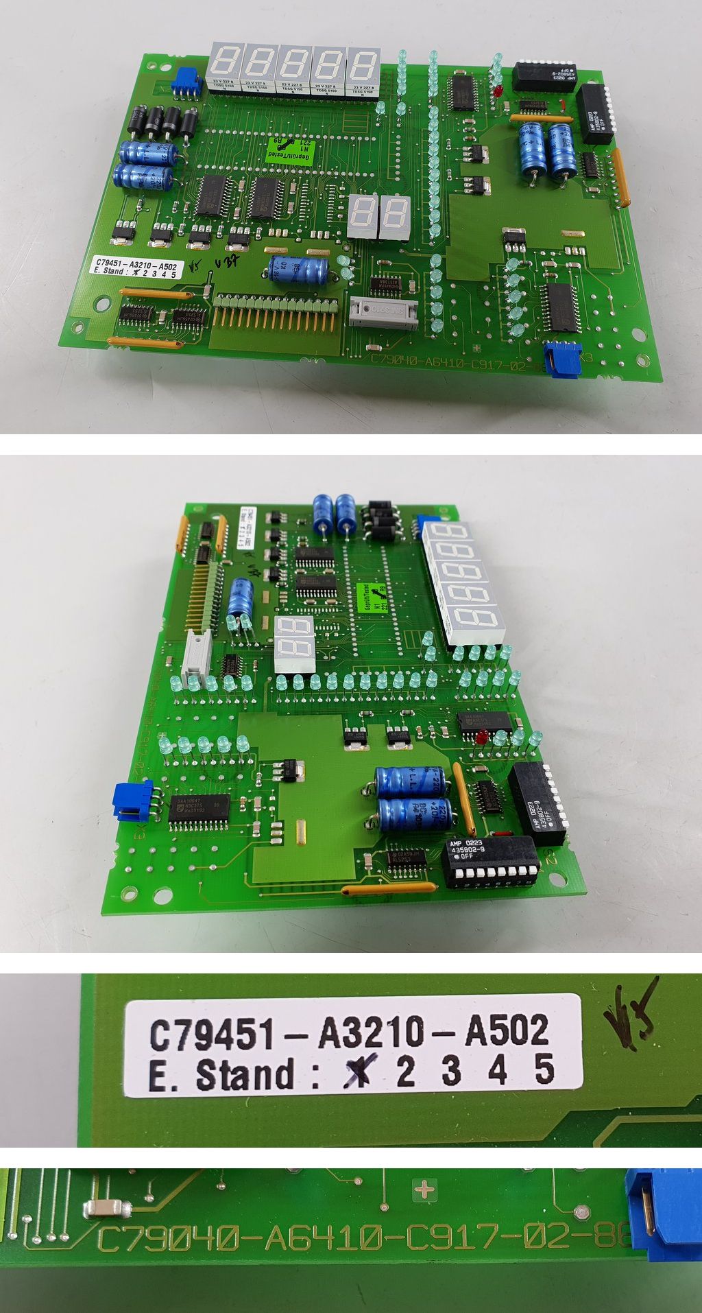 PQ912 Siemens C79451-A3210-A502 C79040-A6410-C917-02-86 EWK-X20_2