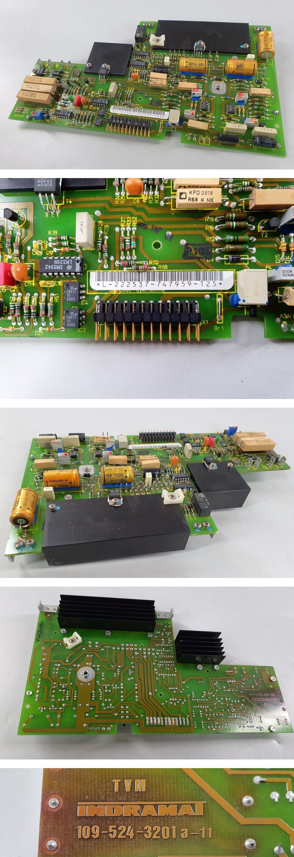 PQ917 Inverter board Indramat 109-524-3201a-11 TVM_2