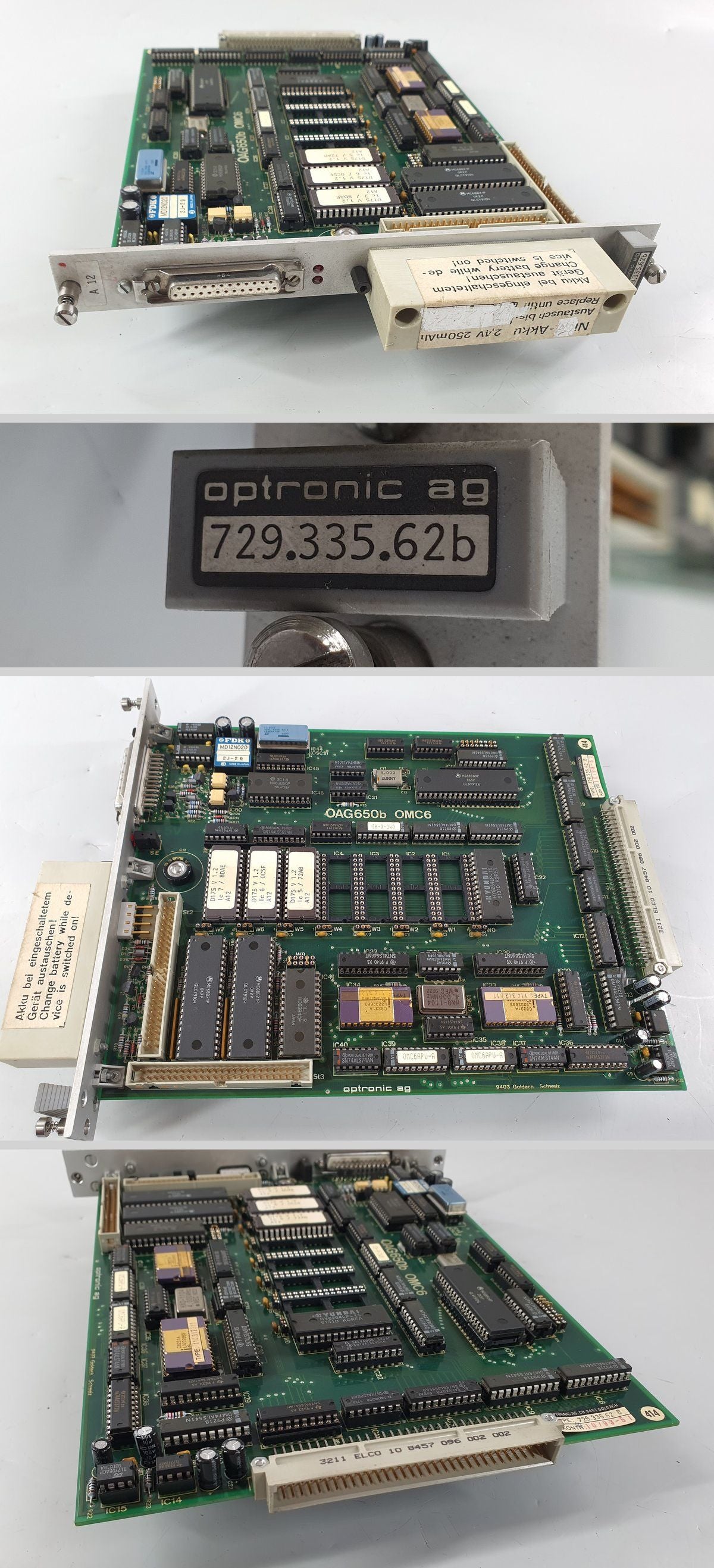 PS033 Interface Module Optronic 729.335.62b OAG650b OMC6_2