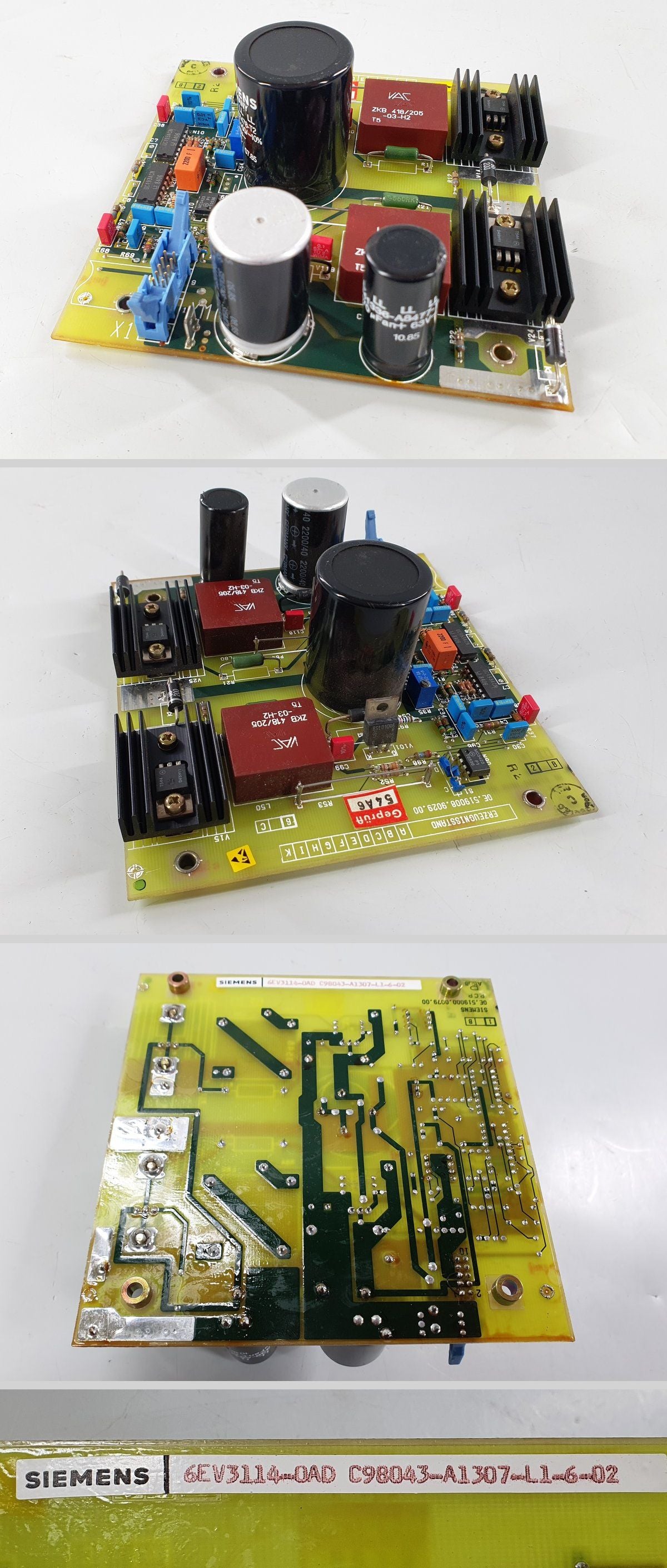 PS055 Simumerik board Siemens 6EV3114-0AD C98043-A1307-L1-6-02_2