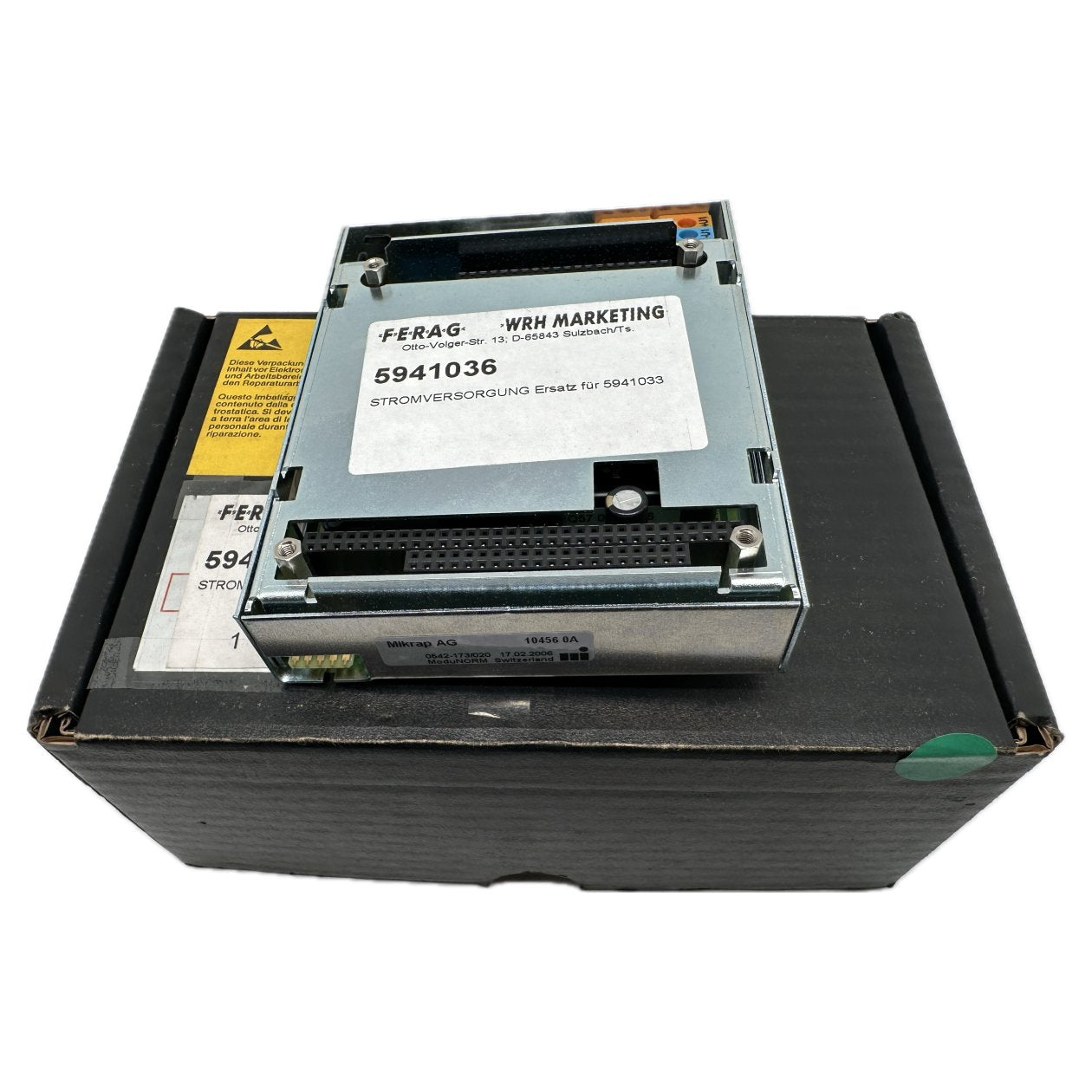 RJ138 PC Basis Winbloc Modul Ferag 5.941.036 5941036 Mikrap 10456 0A