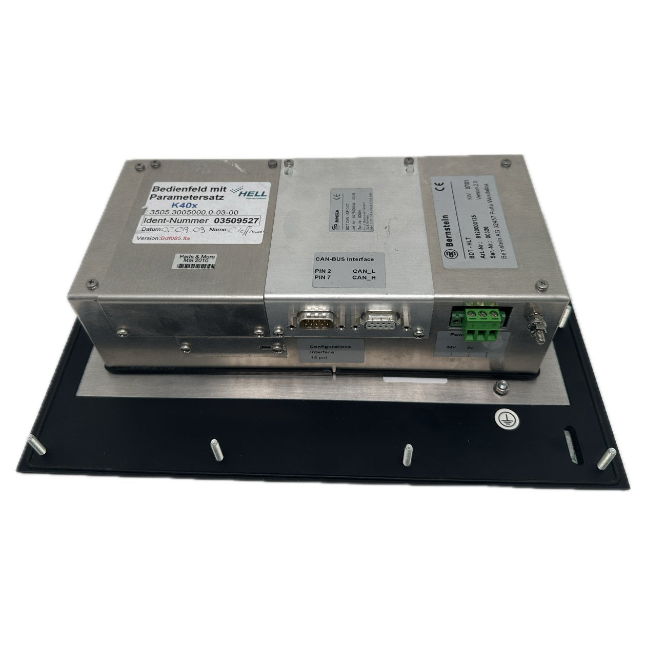 Bedienpanel CAN-Schnittstelle Bernstein BDT-HLT 8120000125_4
