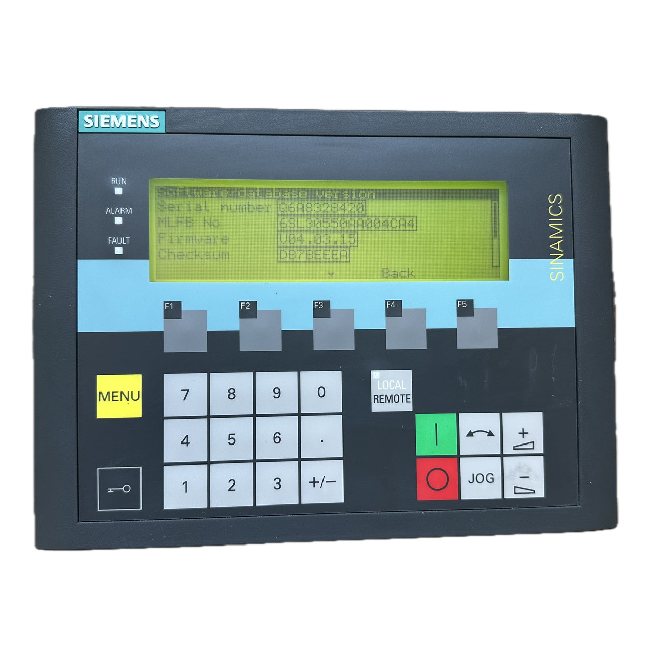 RJ668 Sinamics Bedienfeld AOP30 Siemens 6SL3055-0AA00-4CA4_3