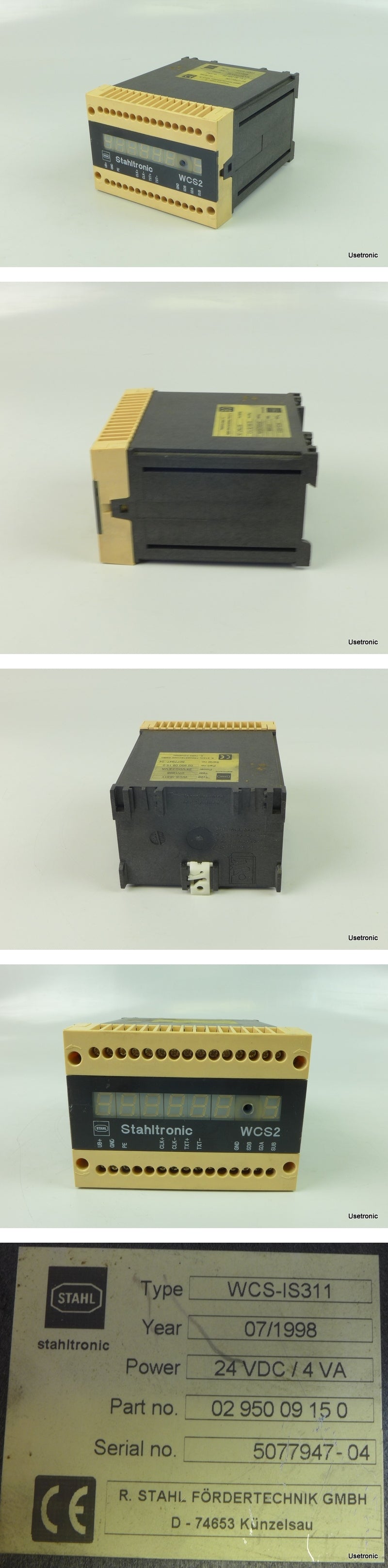 TU601 Stahl Stahltronic WCS2 WCS2-IS311 24V_2