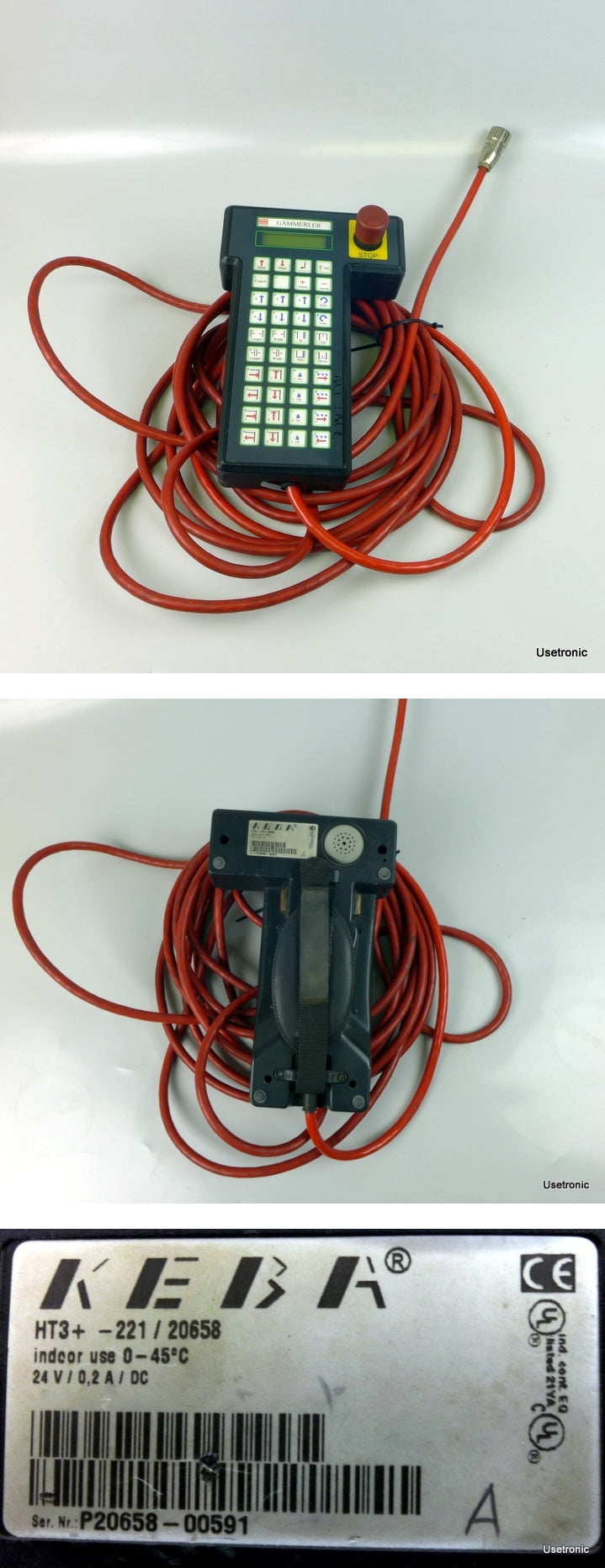 TU820 Bedienterminal Panel KEBA HT3+ -221/20658 5m Kabel_2