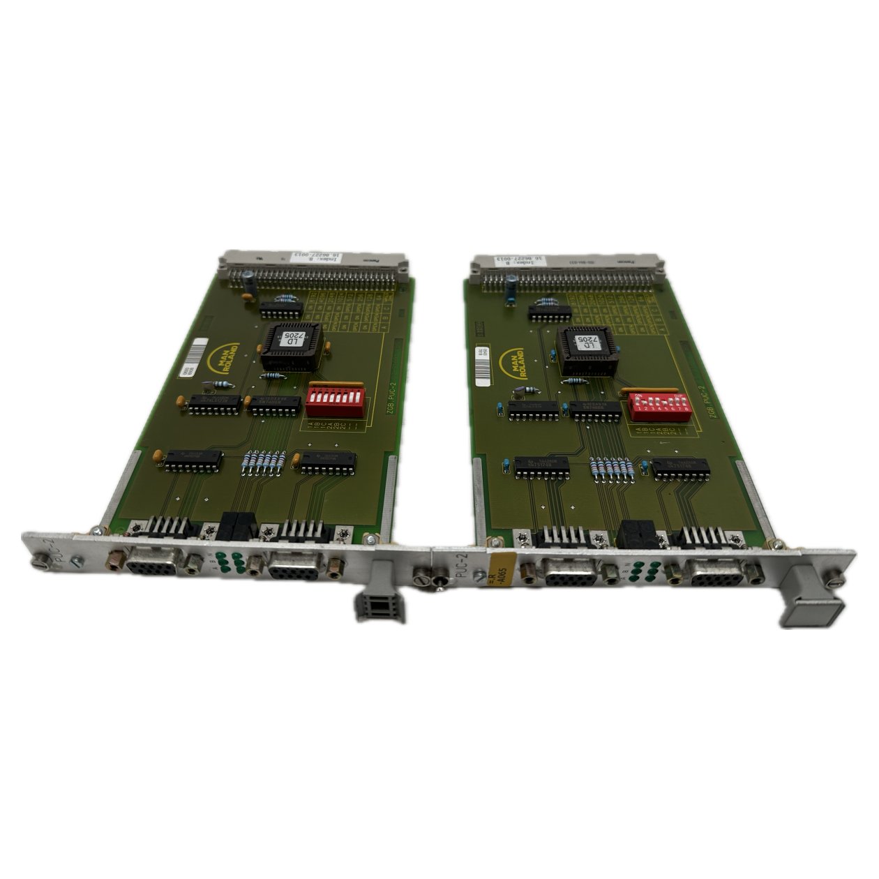 Posten 2 Stück Steckplatine Man Roland 16.86227-0013 B PUC-2_2