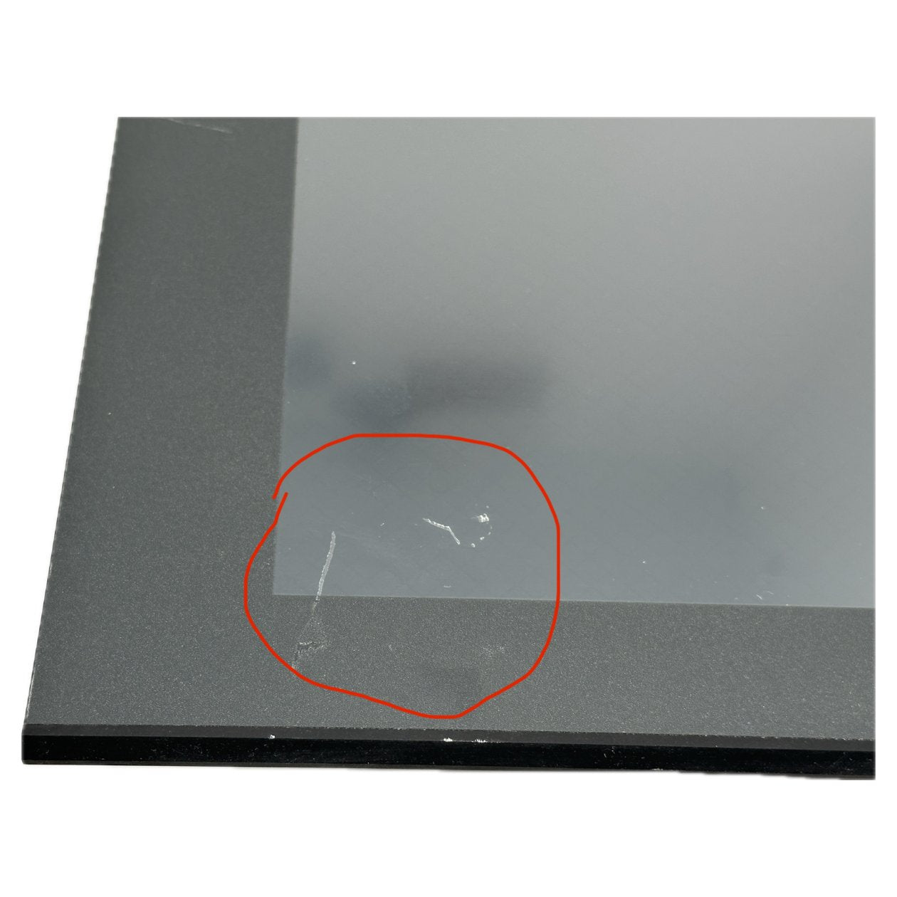 Multi-functional control panel di-soric VP 1000 210502 Display Kratzer_2