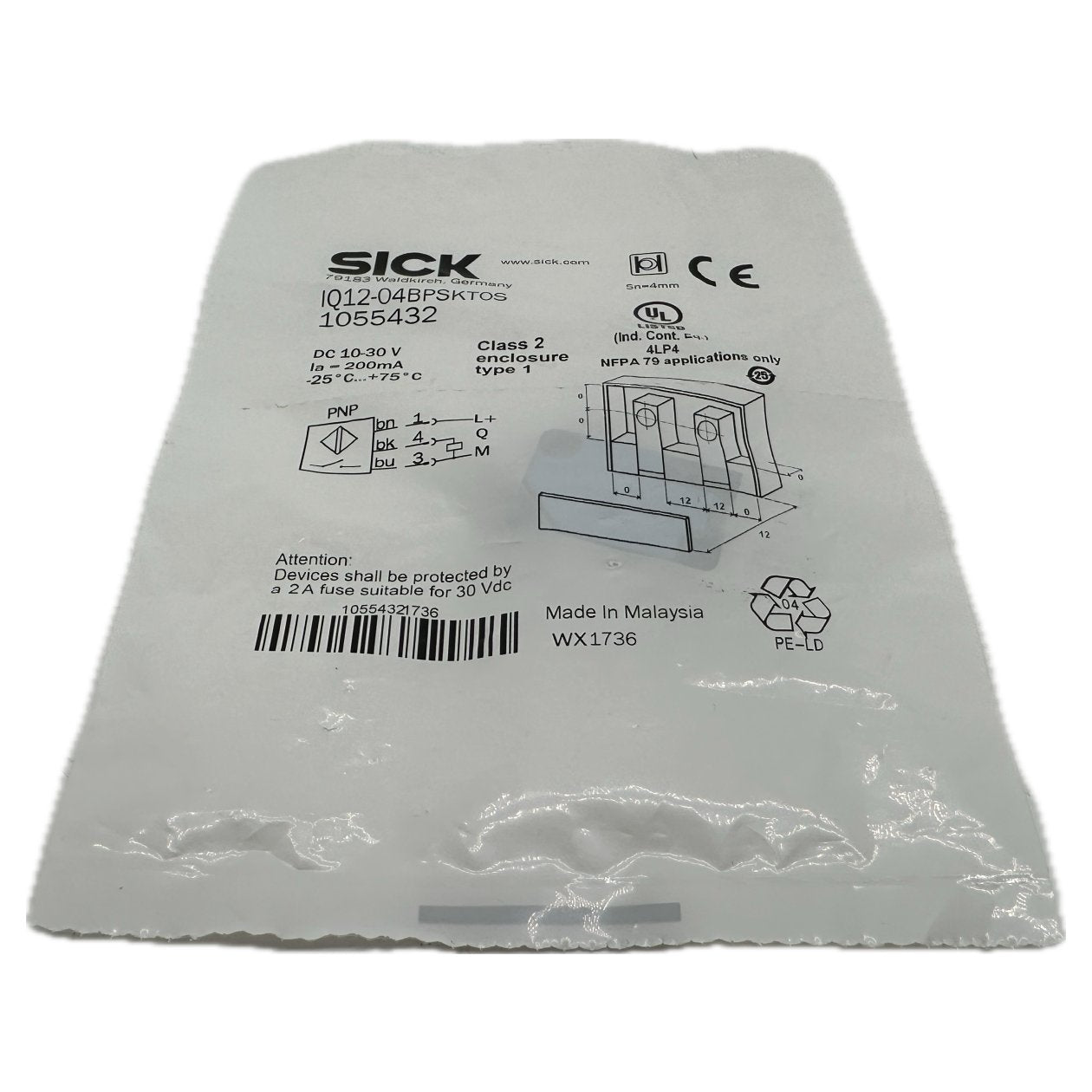 Sensor Sick IQ12-04BPSKT0S_2