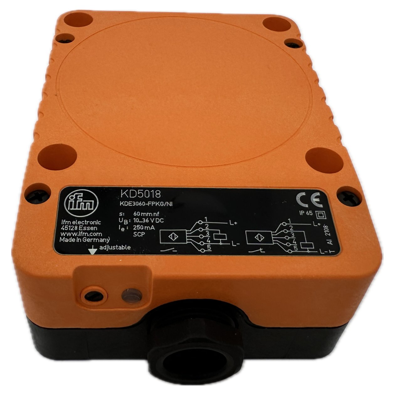 Näherungssensor IFM KDE3060-FPKG/NI KD5018_3