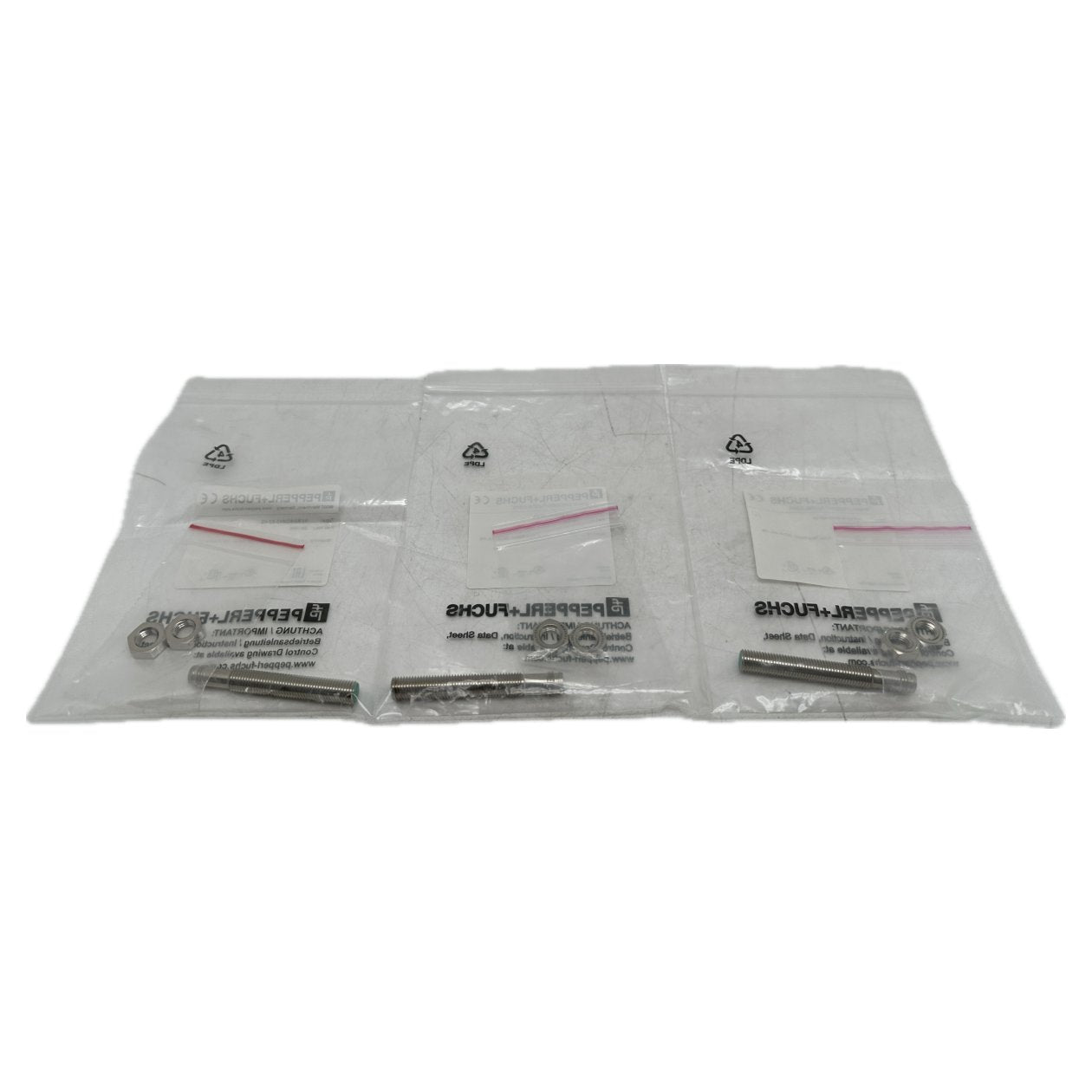 AJ1152 Posten 3 Stück Pepperl Fuchs NEB3-8GM45-E2-V3 231690_2