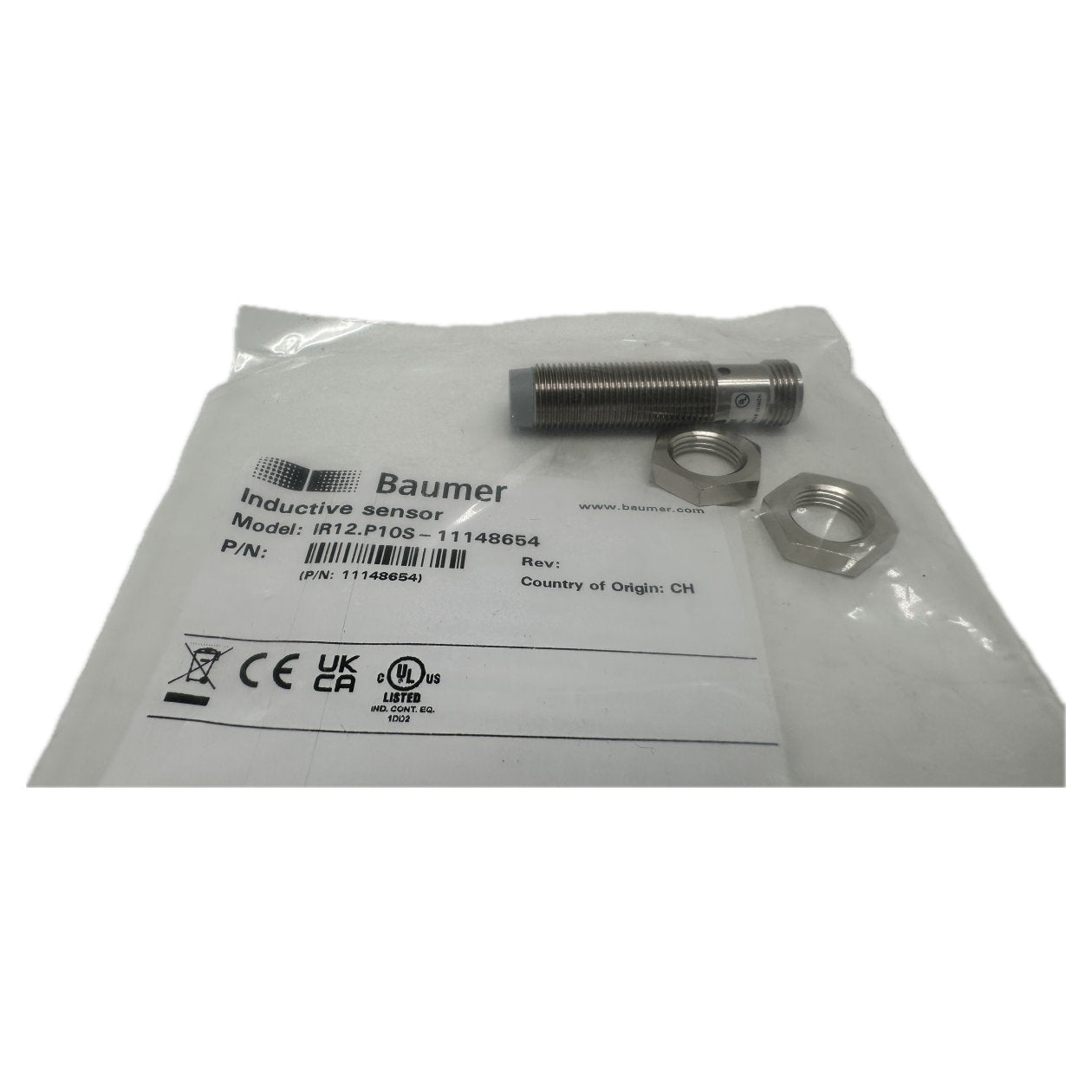 AJ1172 Inductive Sensor Baumer IR12.P10S-11148654_3