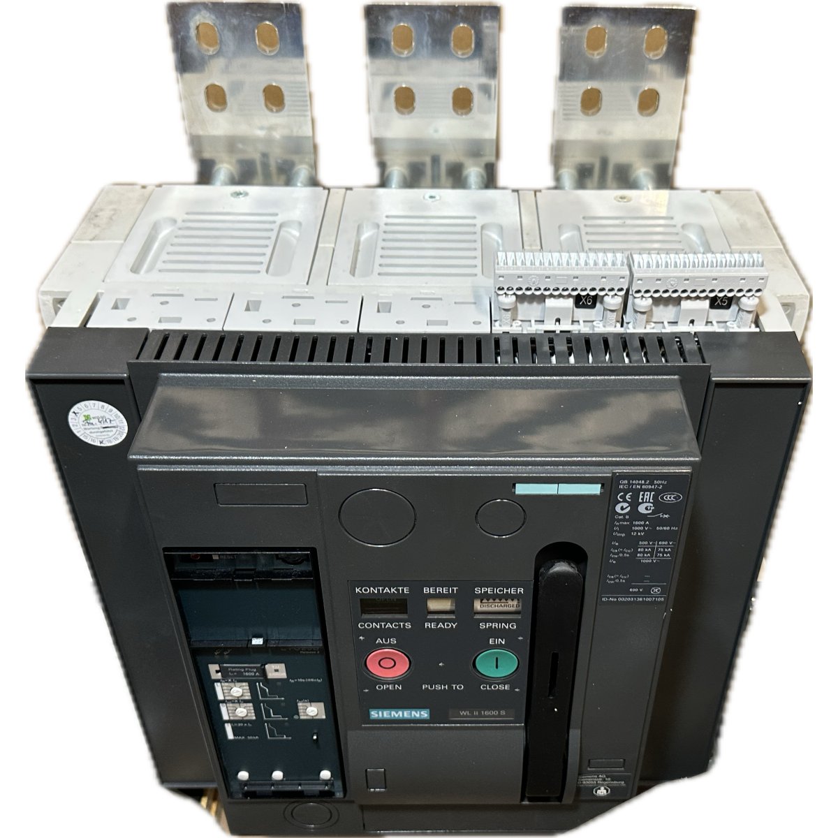 AJ1213 Leistungsschalter Siemens 3WL1216-3CB34-1AJ2_2