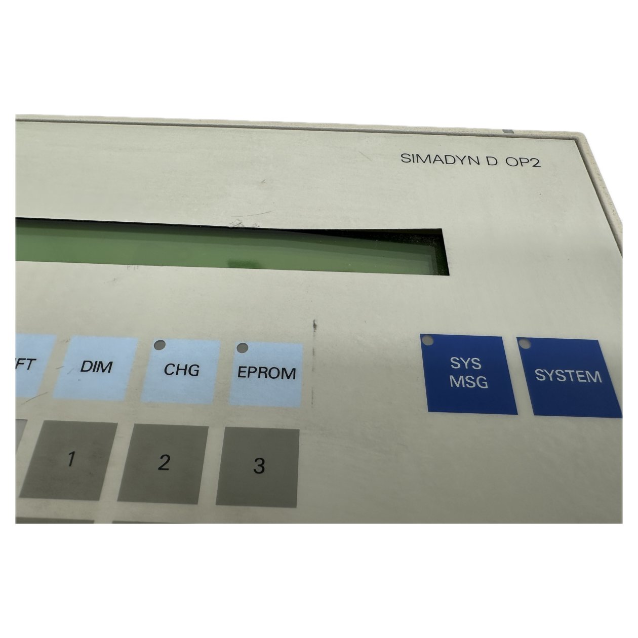 Bedienpanel Simadyn D OP2 Siemens C79451-A3429-A1_3