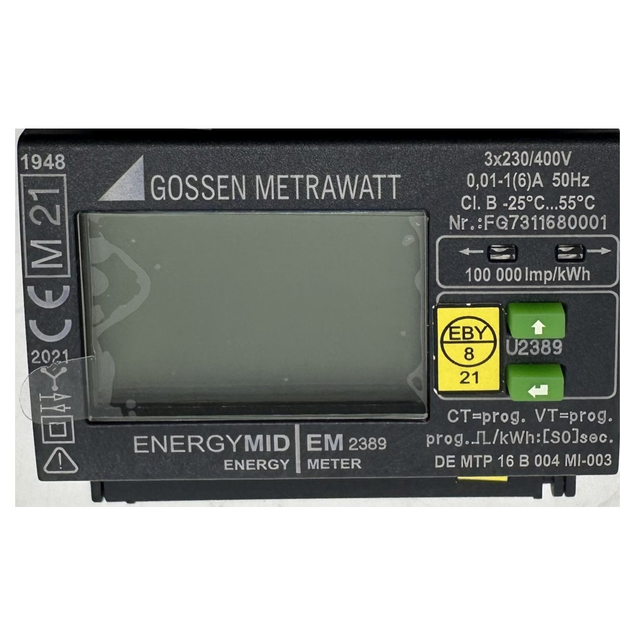 AJ213 Energy Meter Gossen Metrawatt EM2389_3