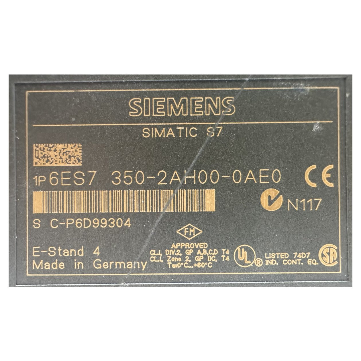 AJ234 Simatic S7 Siemens 6ES7 350-2AH00-0AE0 E4_4