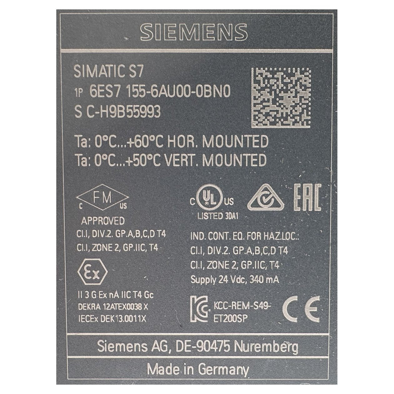AJ253 Posten 3 Stück Simatic ET 200SP Siemens 6ES7155-6AU00-0BN0_5