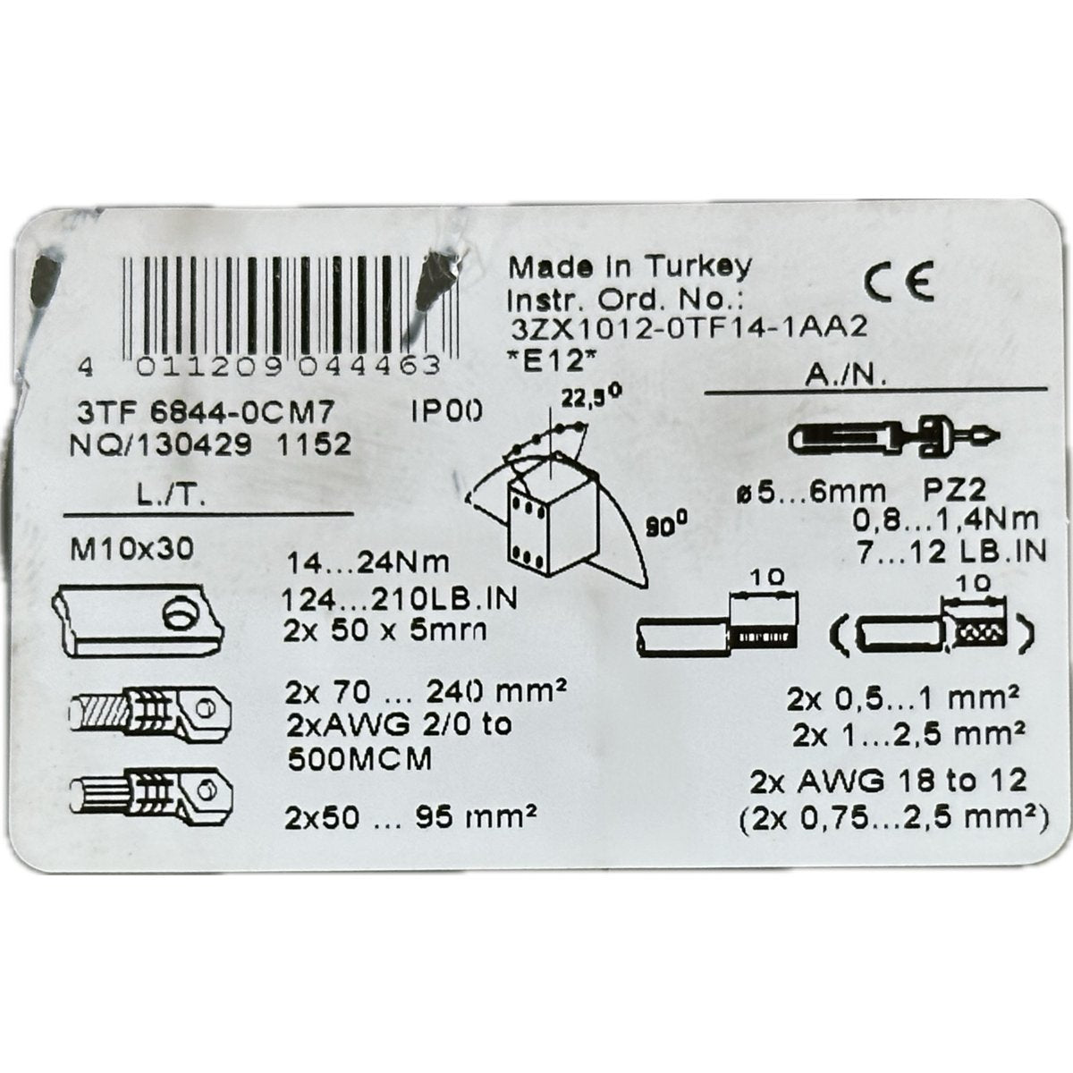 Siemens 3TF6844-0CM7-4