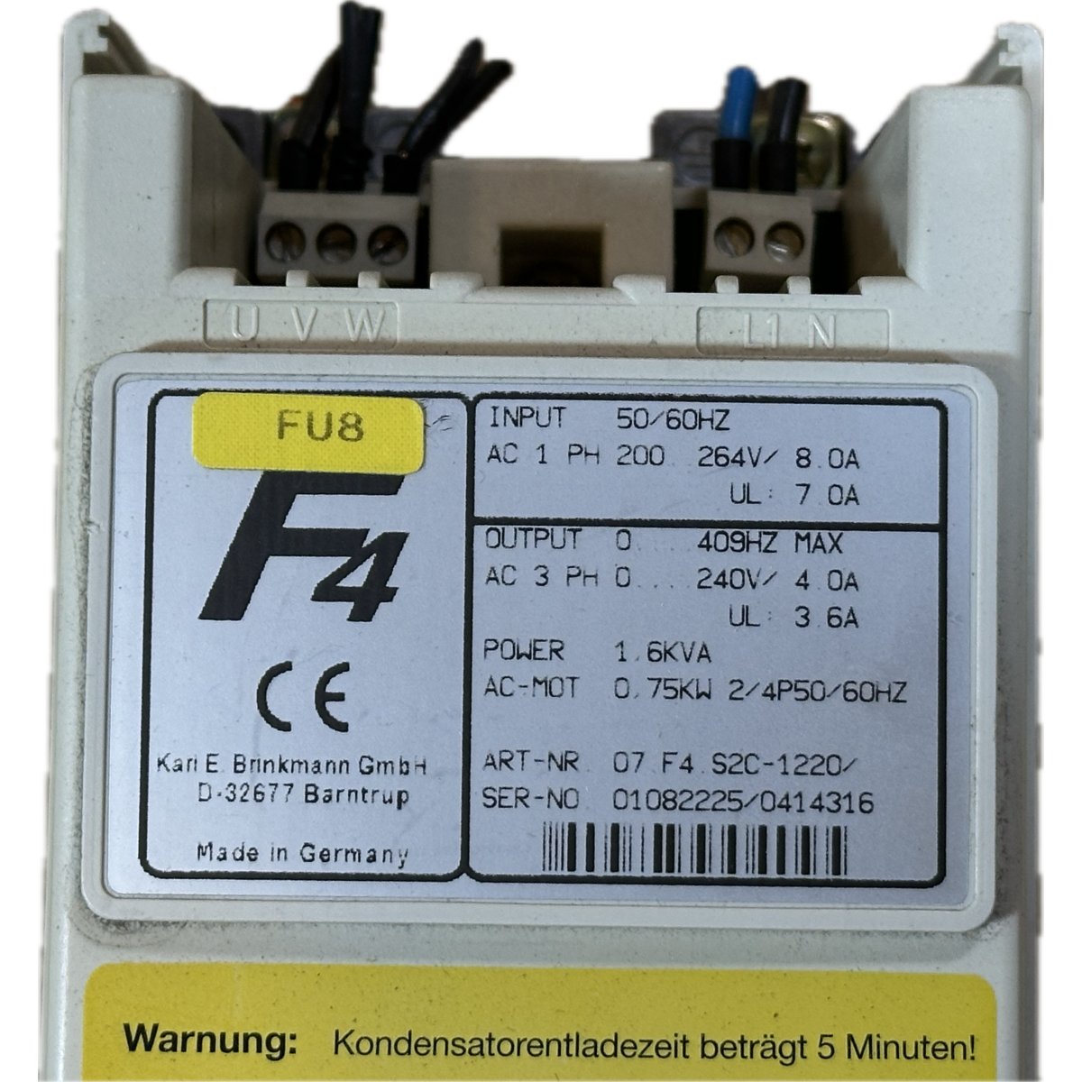 KEB 07.F4.S2C-1220-4