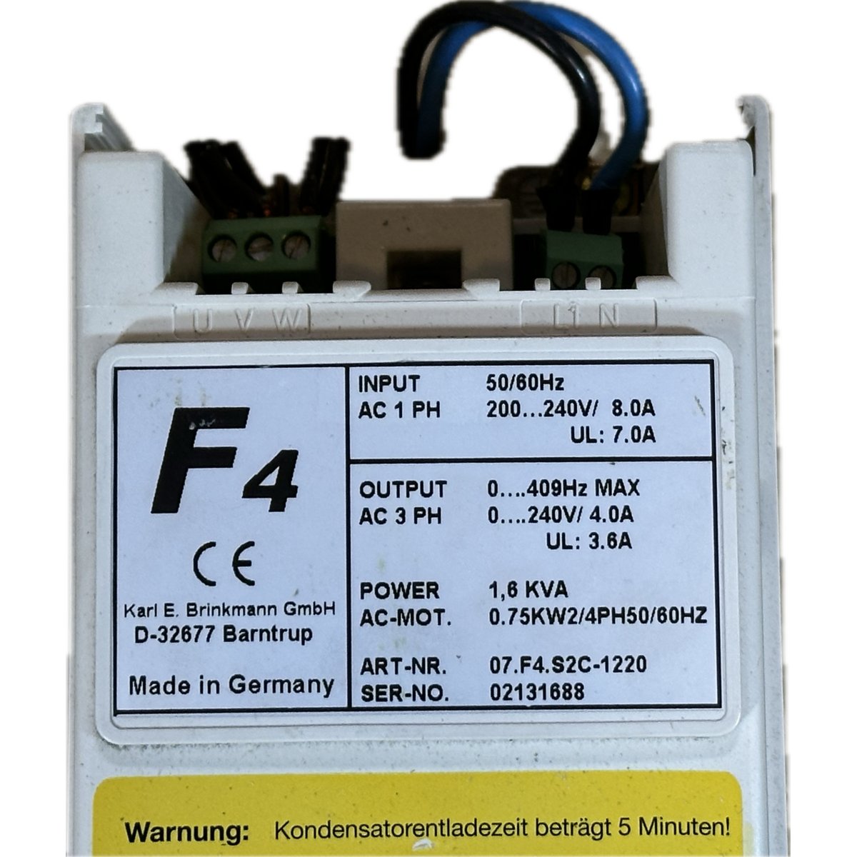 KEB 07.F4.S2C-1220-4