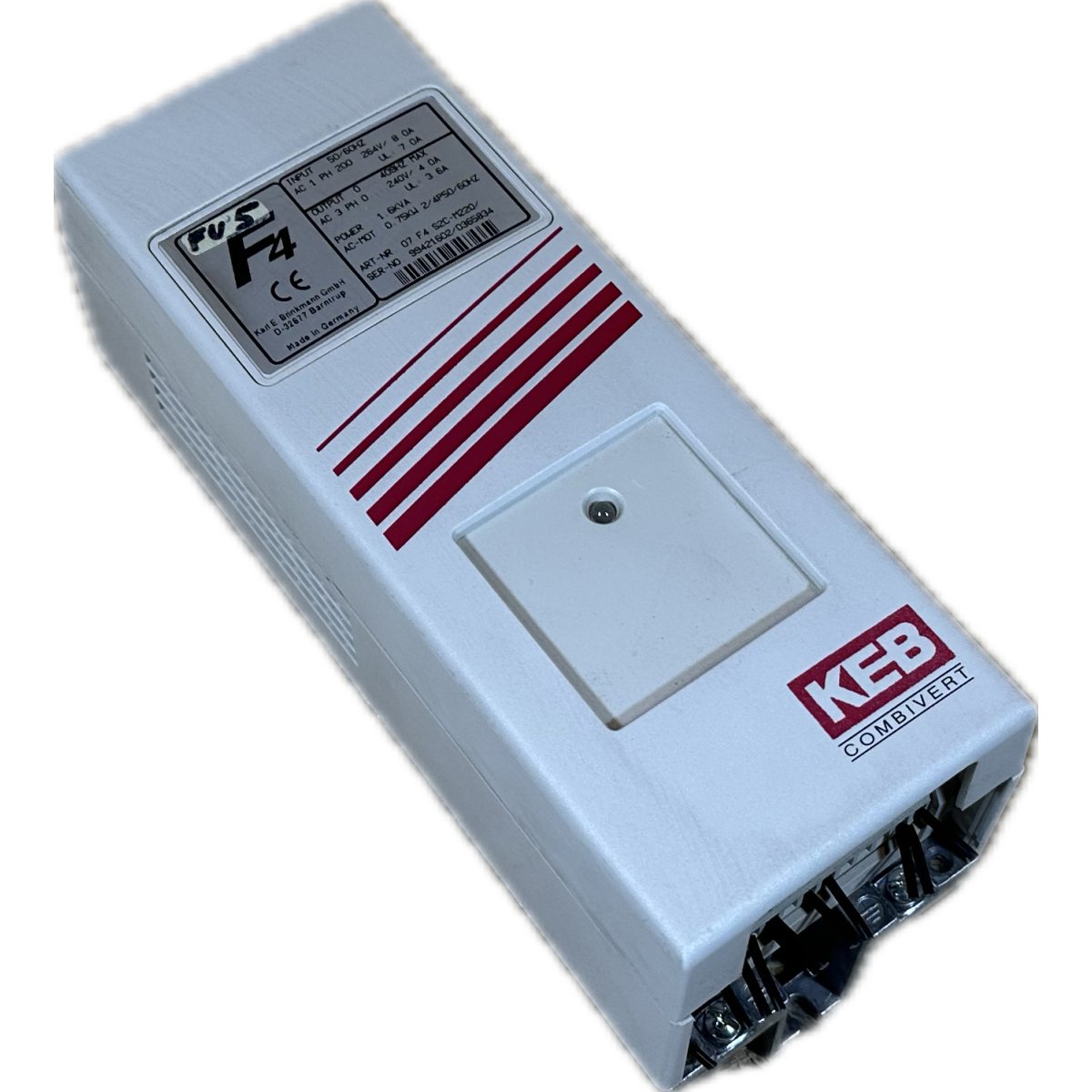 .AJ334 Frequenzumrichter KEB 07.F4.S2C-M220 0,75KW