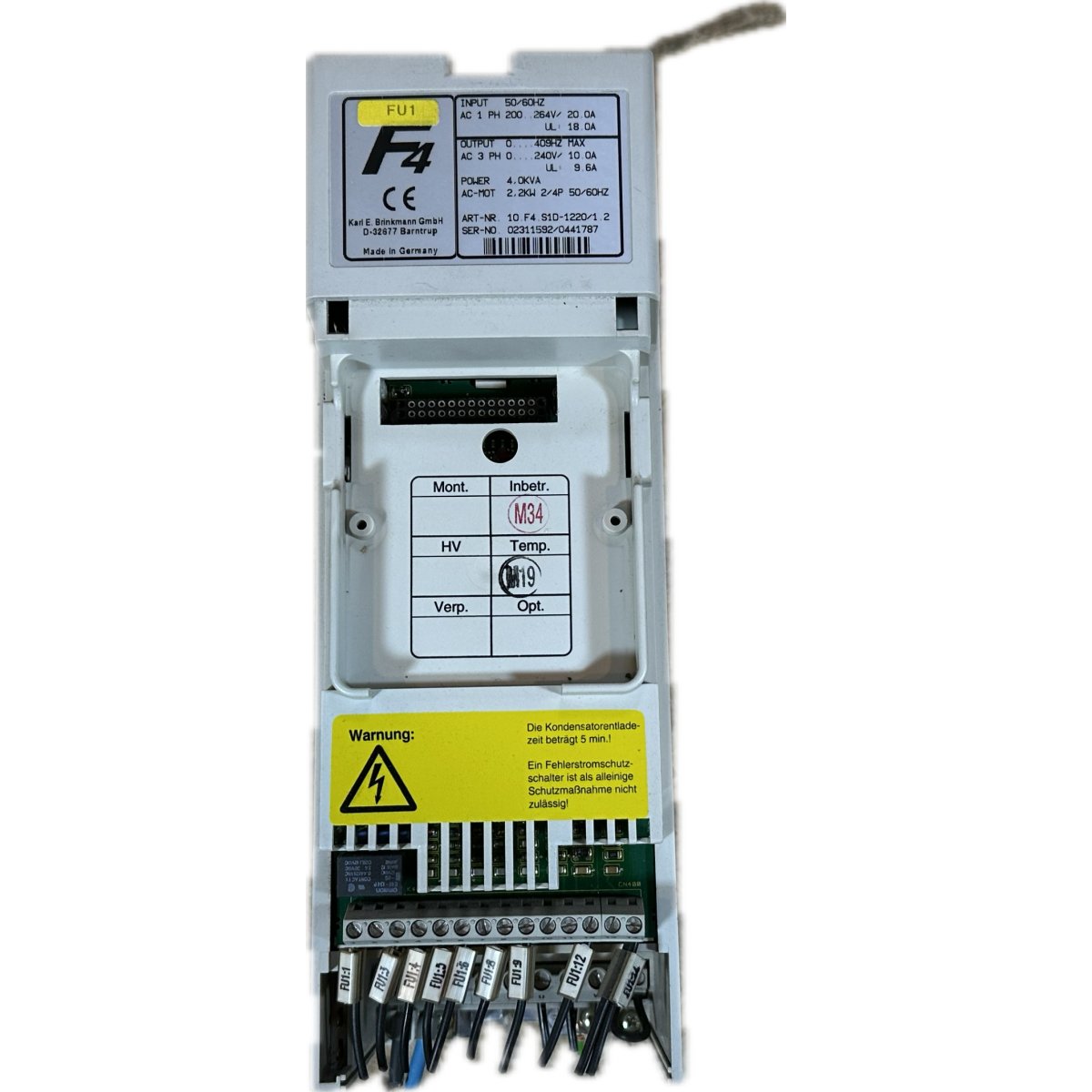 KEB 10.F4.S1D-1220/1.2-3