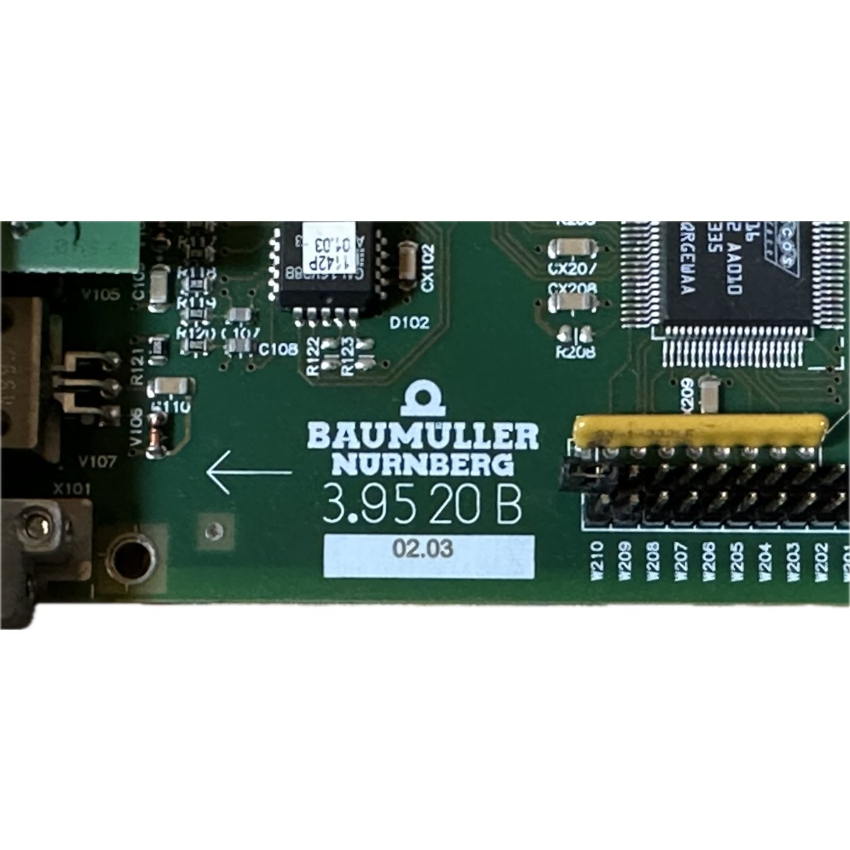 Baumüller SERCOS-02 3.9520B 2.3-4