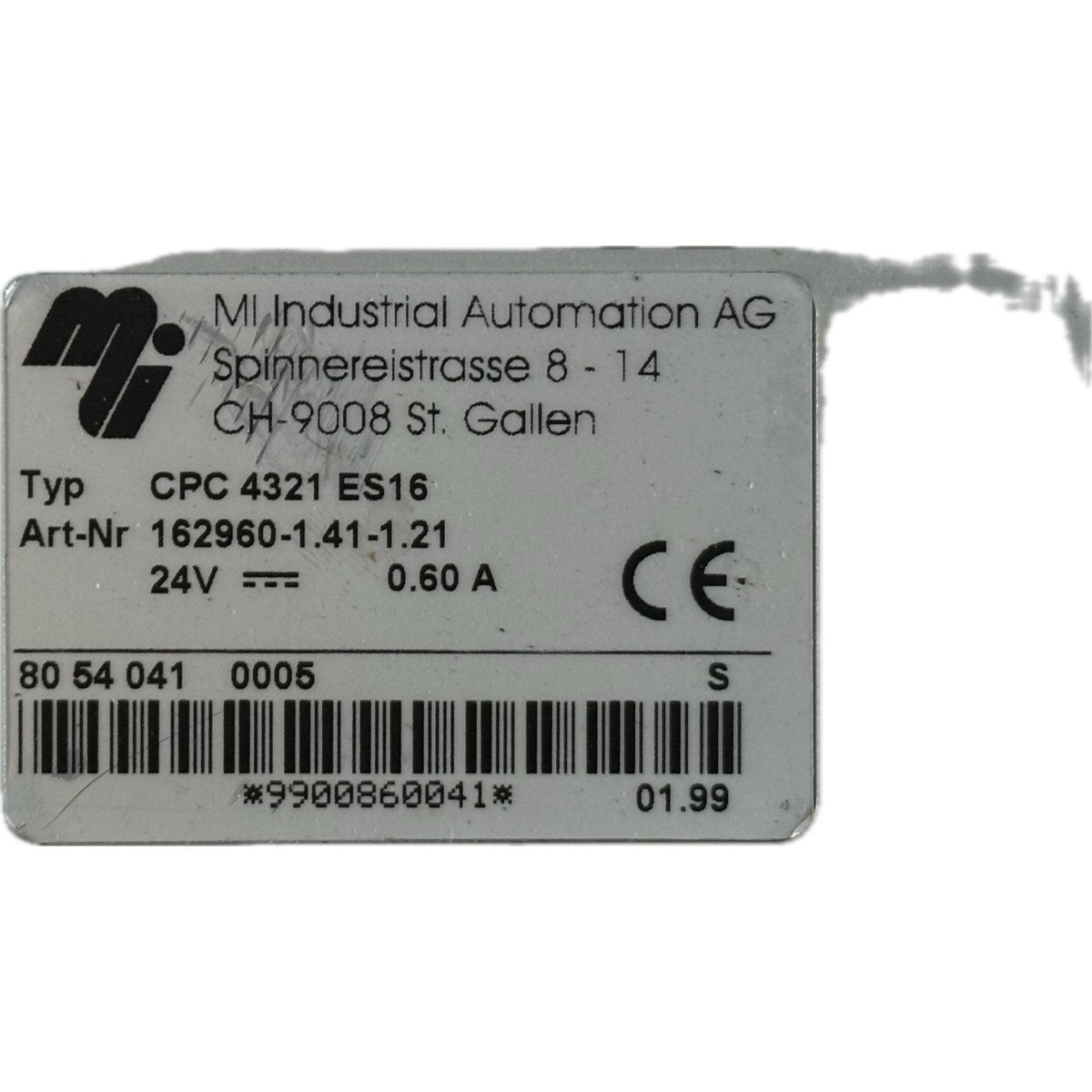 MI Industrial Automation CPC4321 ES16-4