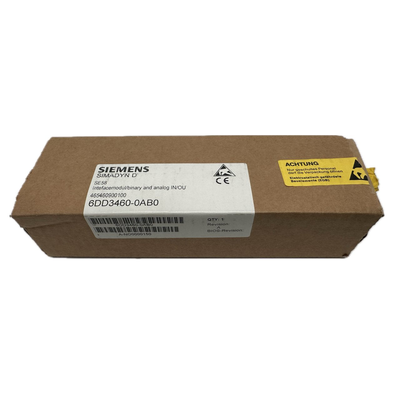 AJ505 Siemens 6DD3460-0AB0 465460.9001.00 Version A Versiegelt_2