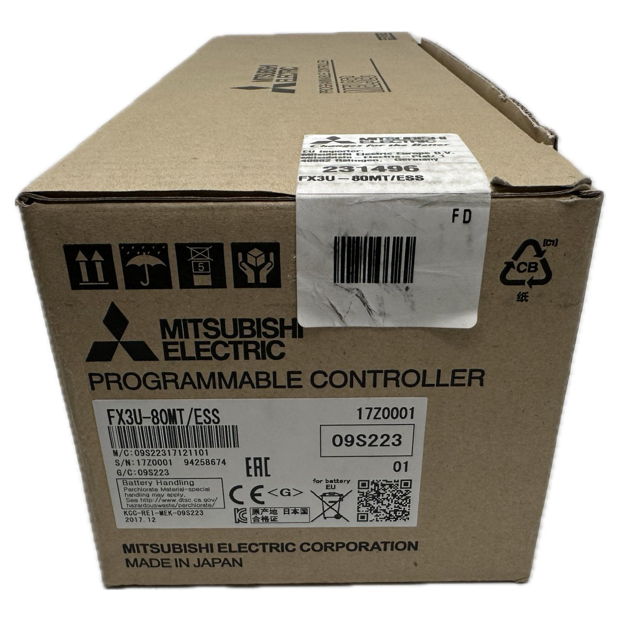 Grundgerät Mitsubishi FX3U-80MT/ESS AC 100-240V Versiegelt_2