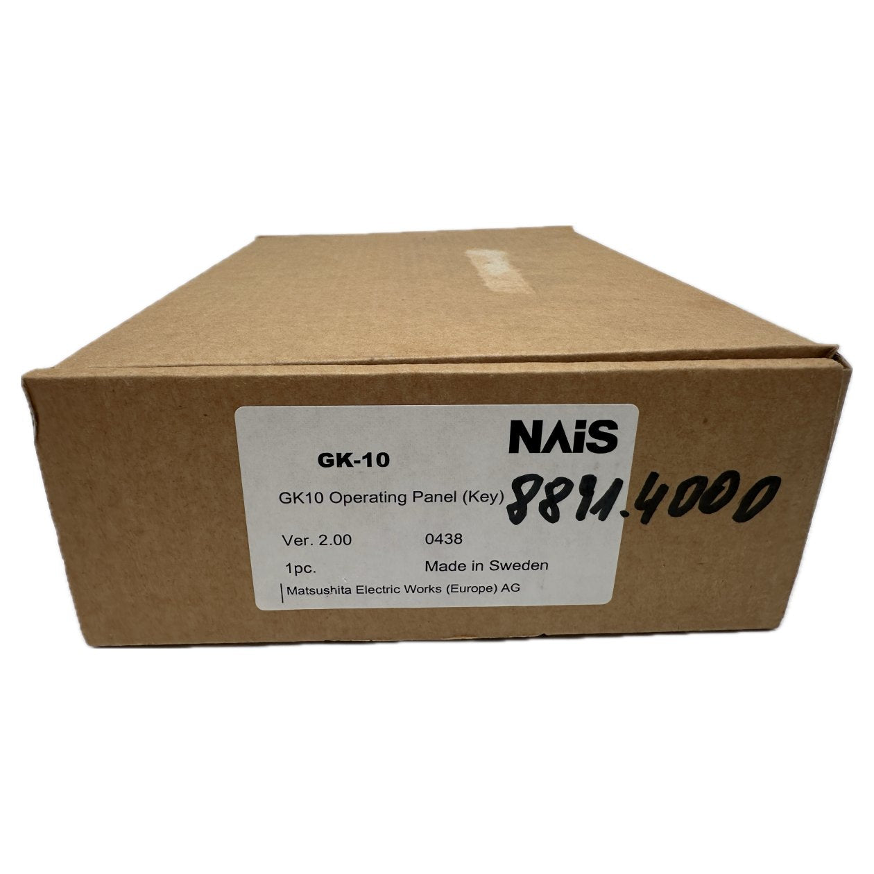 Bedienpanel Nais GK-10 Ver. 2.0_4