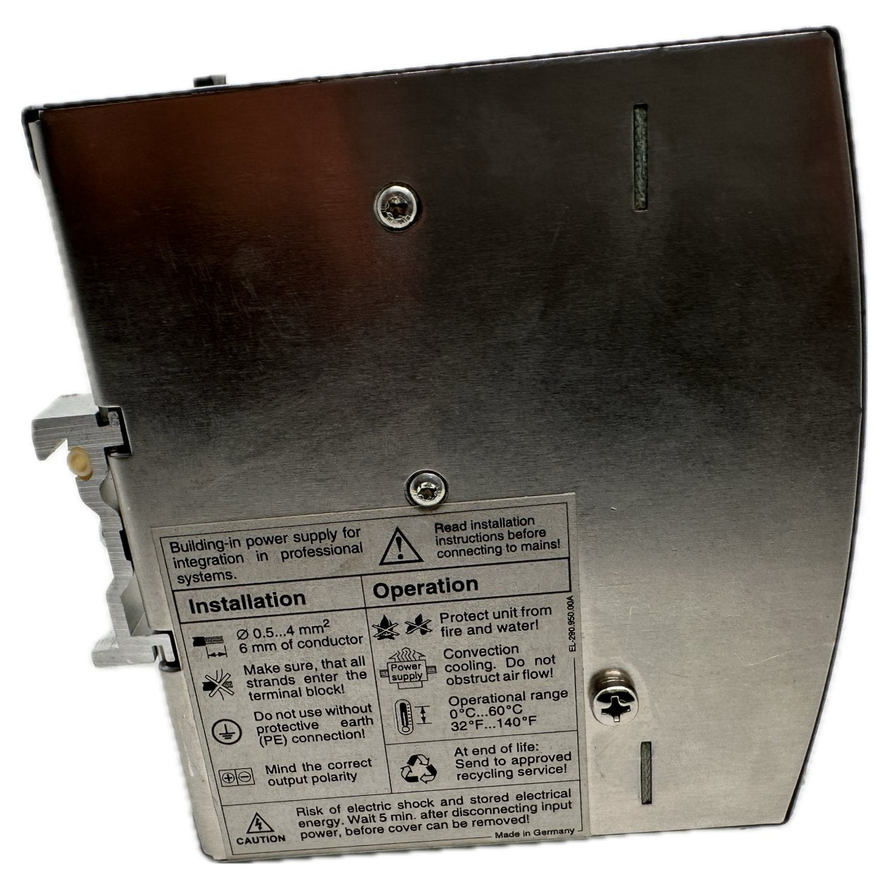 Power Supply Swisslog SL40.608 24DC/40A_3