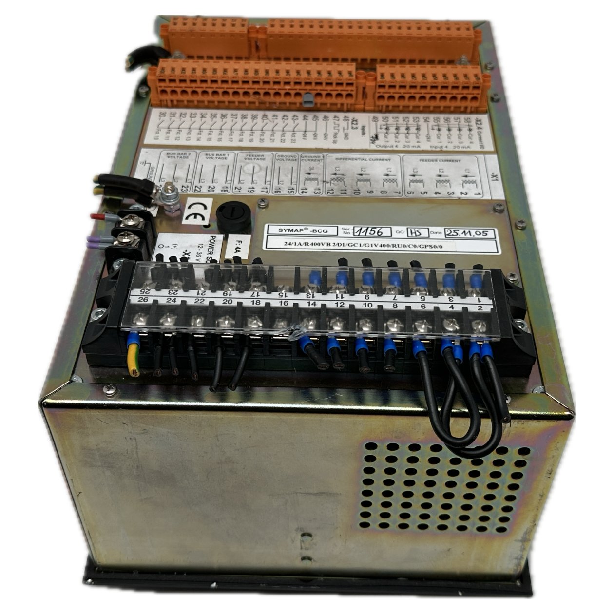 Bedienpanel ABB SYMAP-BCG 24/1A/R400VB2/D1/GC1/G1V400/RU0/C0/GPS0/0_3