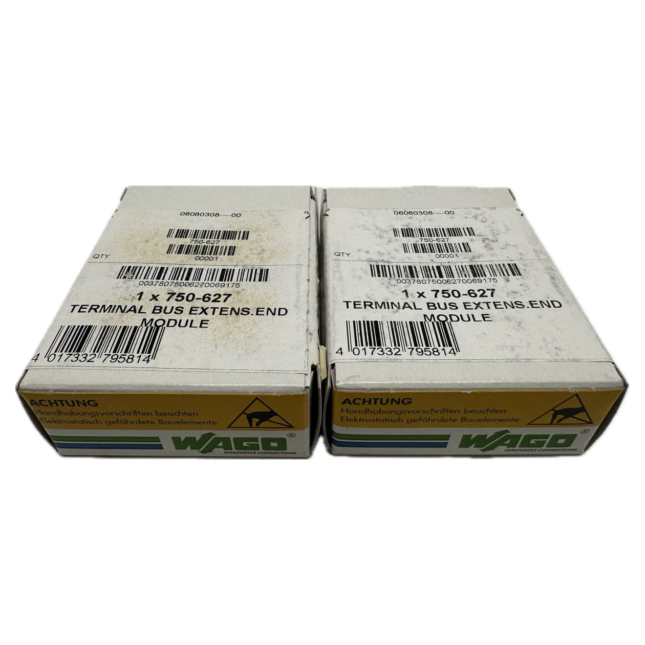 Posten 2 Stück Terminal Bus Wago 750-627_2