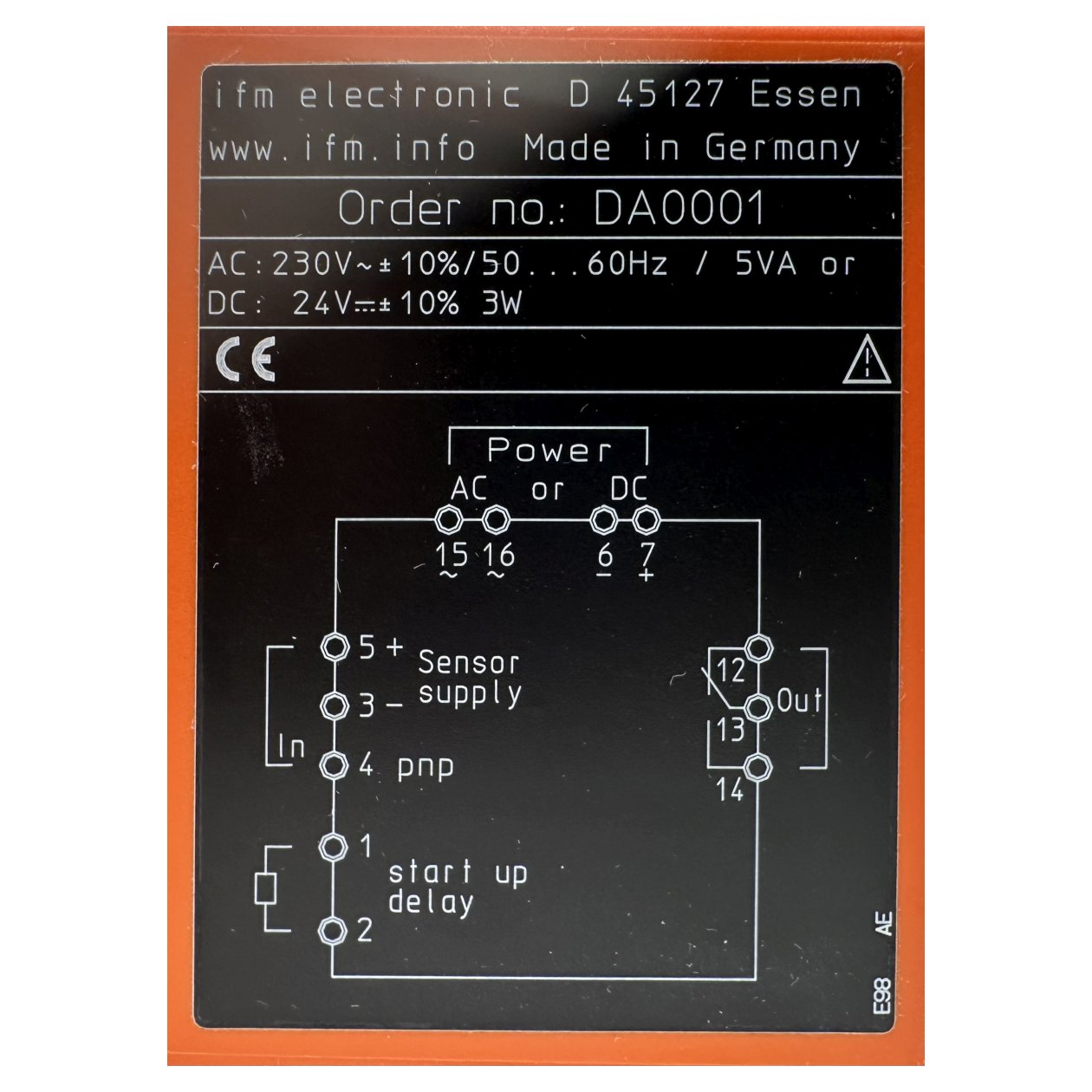 AJ602 Stillstandswächter Ifm DA0001 OVP_4