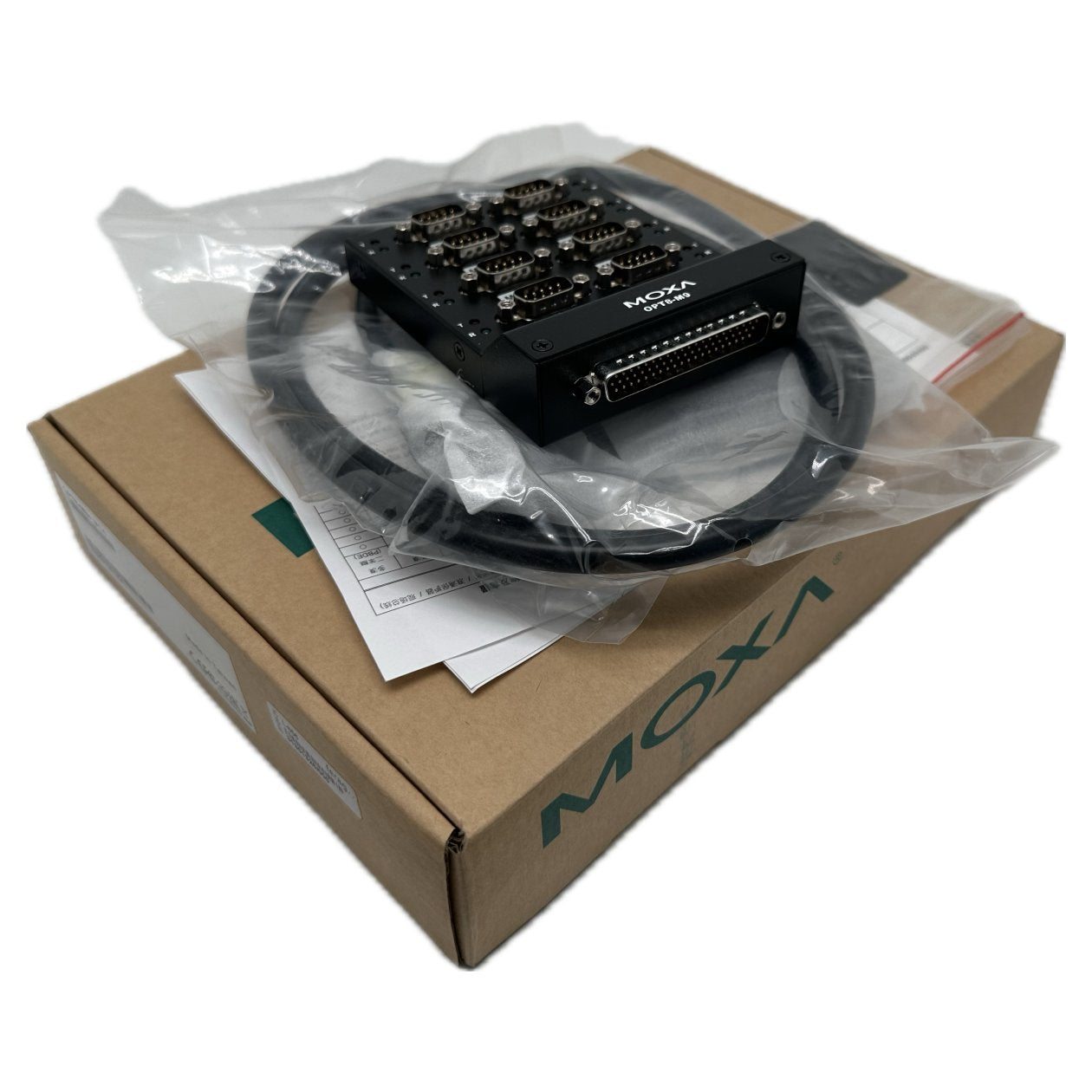 AJ610 Verbindungsbox Moxa OPT8-M9 Ferag 31301326/000 OVP