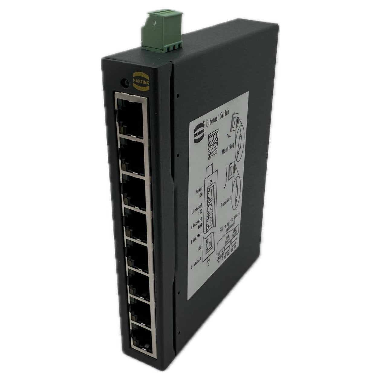 AJ618 Ethernet Switch Harting 20761083000 eCon 3080-A OVP_2