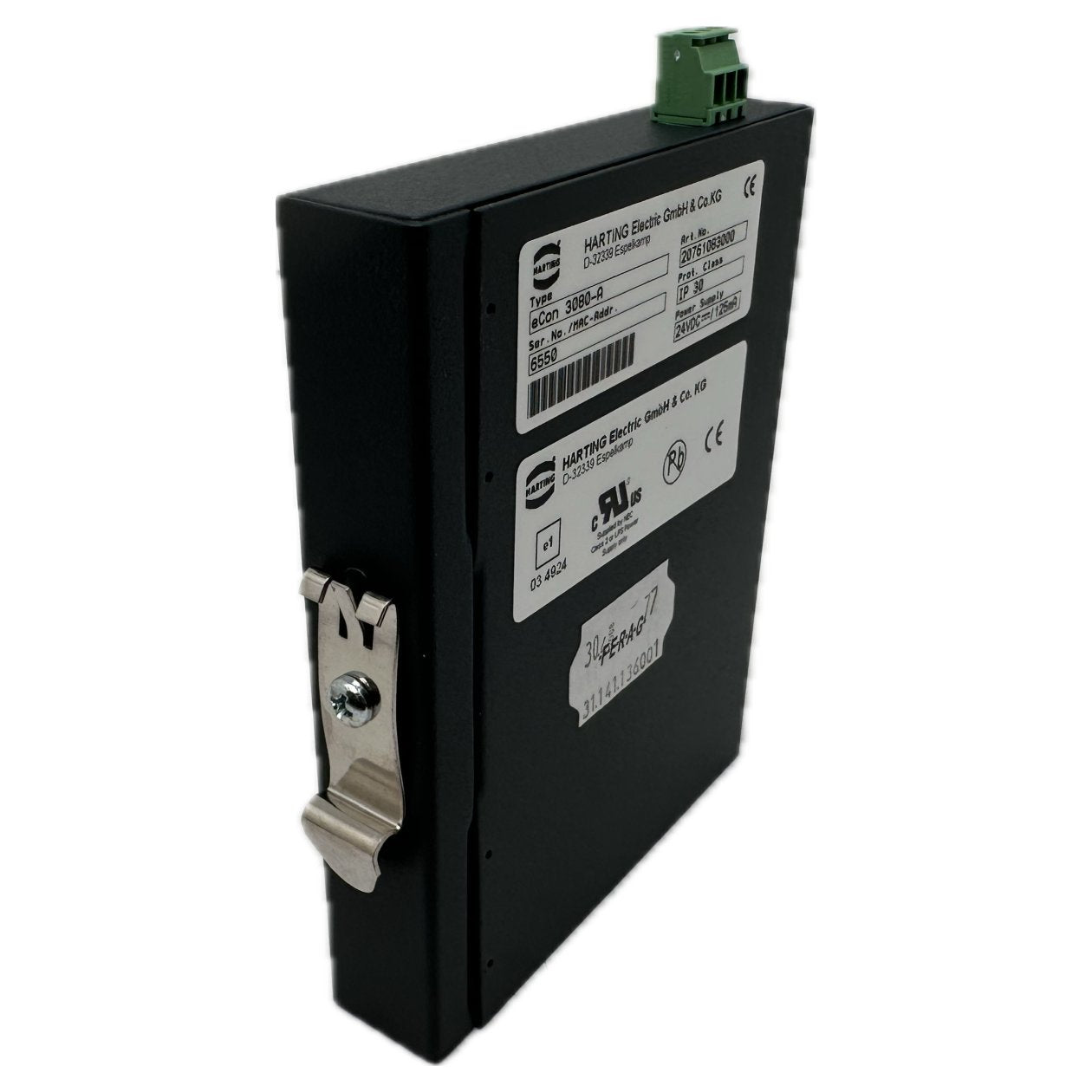 AJ618 Ethernet Switch Harting 20761083000 eCon 3080-A OVP_3