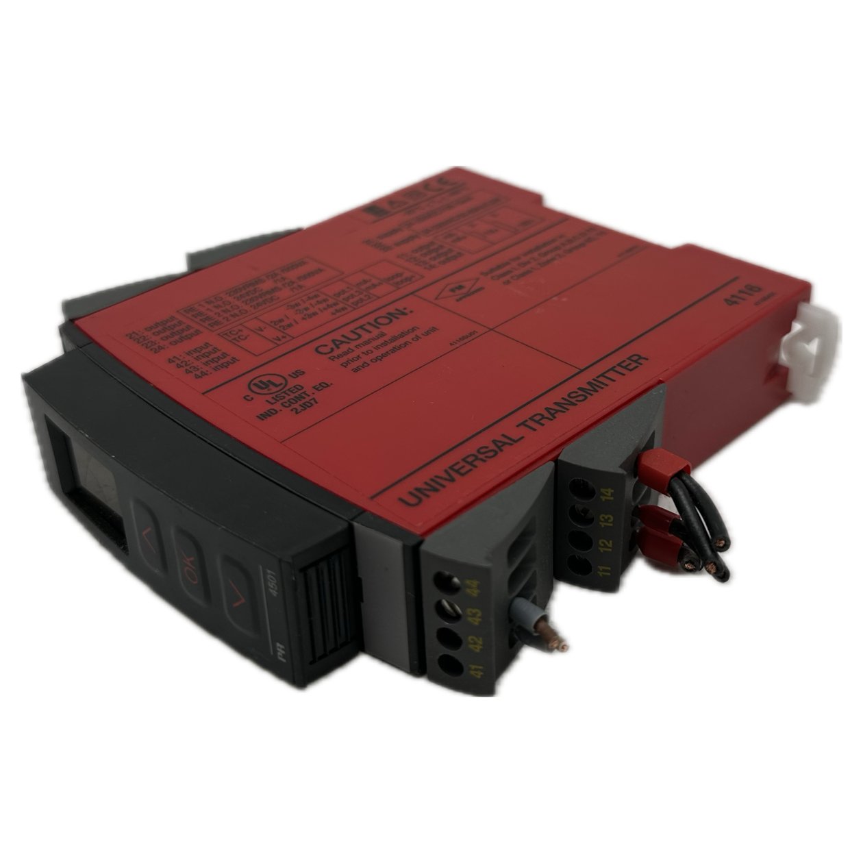 AJ653 Universal Transmitter PR Electronics 4116 mit Bedienpanel_3