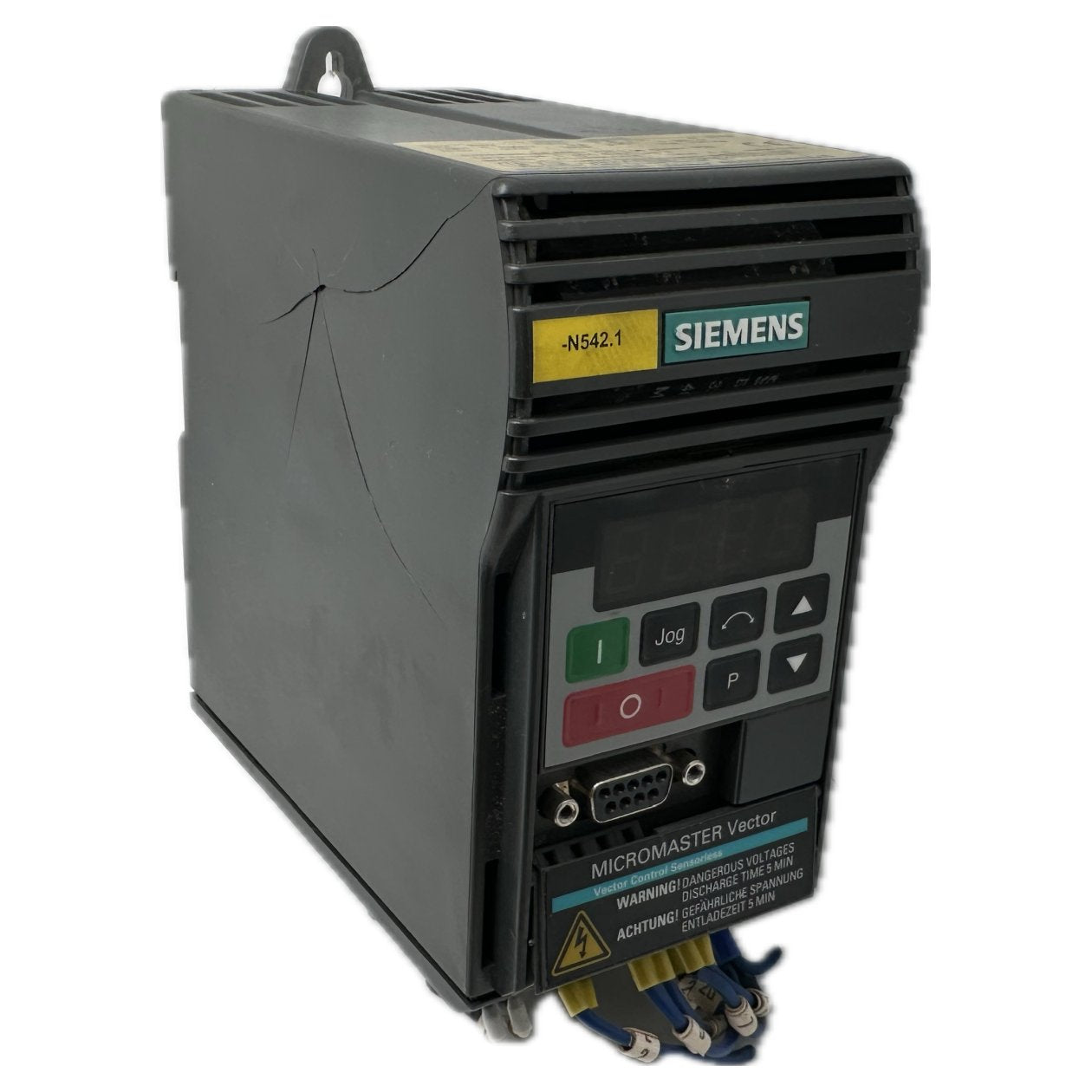 AJ660 Micromaster Vector Siemens 6SE3213-6BA40 Gehäuse Beschädigt