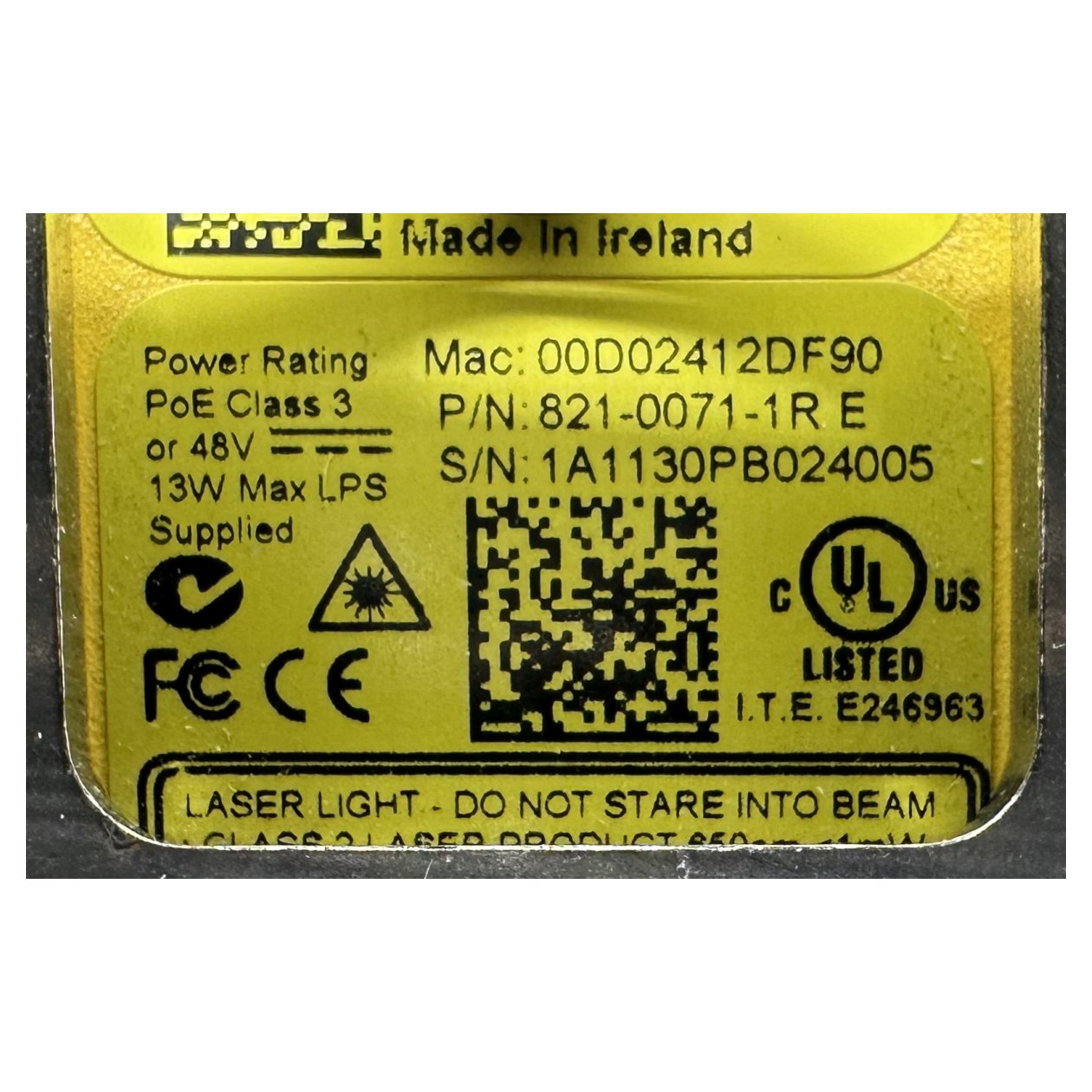 AJ661 One Vision Drive Cognex DM500QL_5