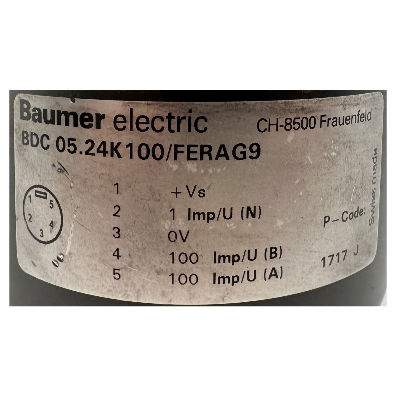 AJ669 Encoder Baumer BDC 05.24K100/FERAG9_3
