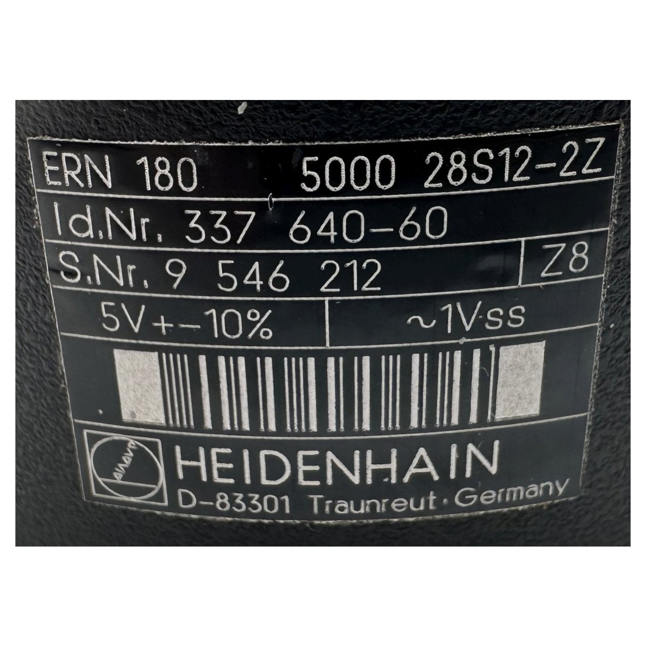 AJ676 Drehgeber Heidenhain ERN 180 5000 28S12-2Z 337 640-60_3