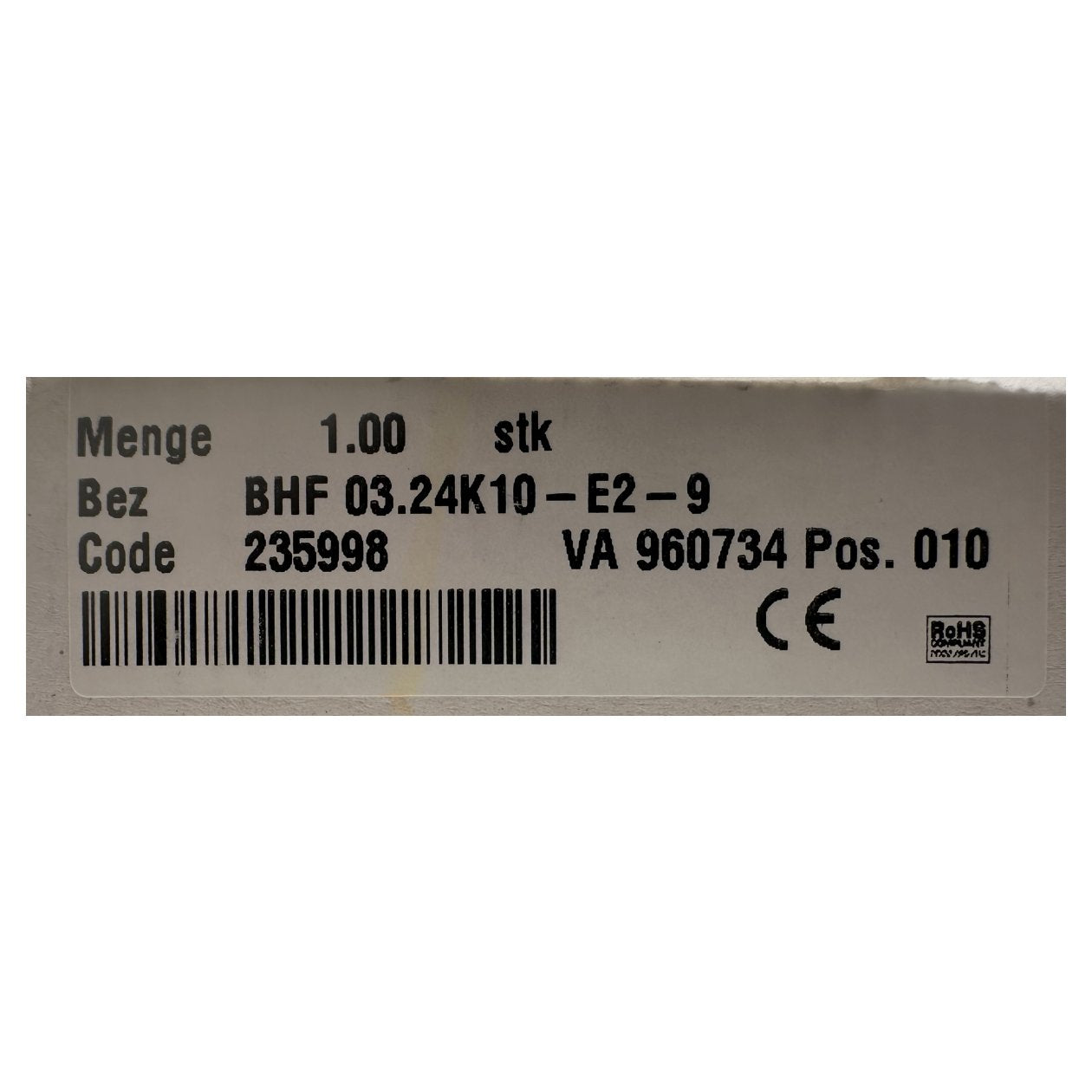 AJ685 Inkremental-Hohlwellen-Drehgeber Baumer BHF 03.24K10-E2-9 OVP_4