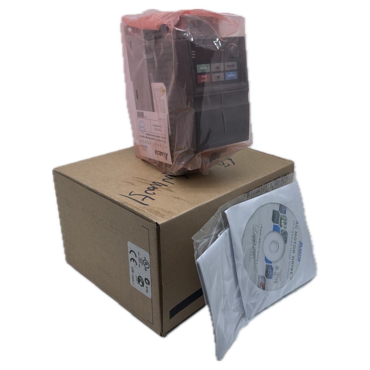 AJ691 Frequenzumrichter Delta VFD004EL21A 004EL21AW1190593 0,4KW